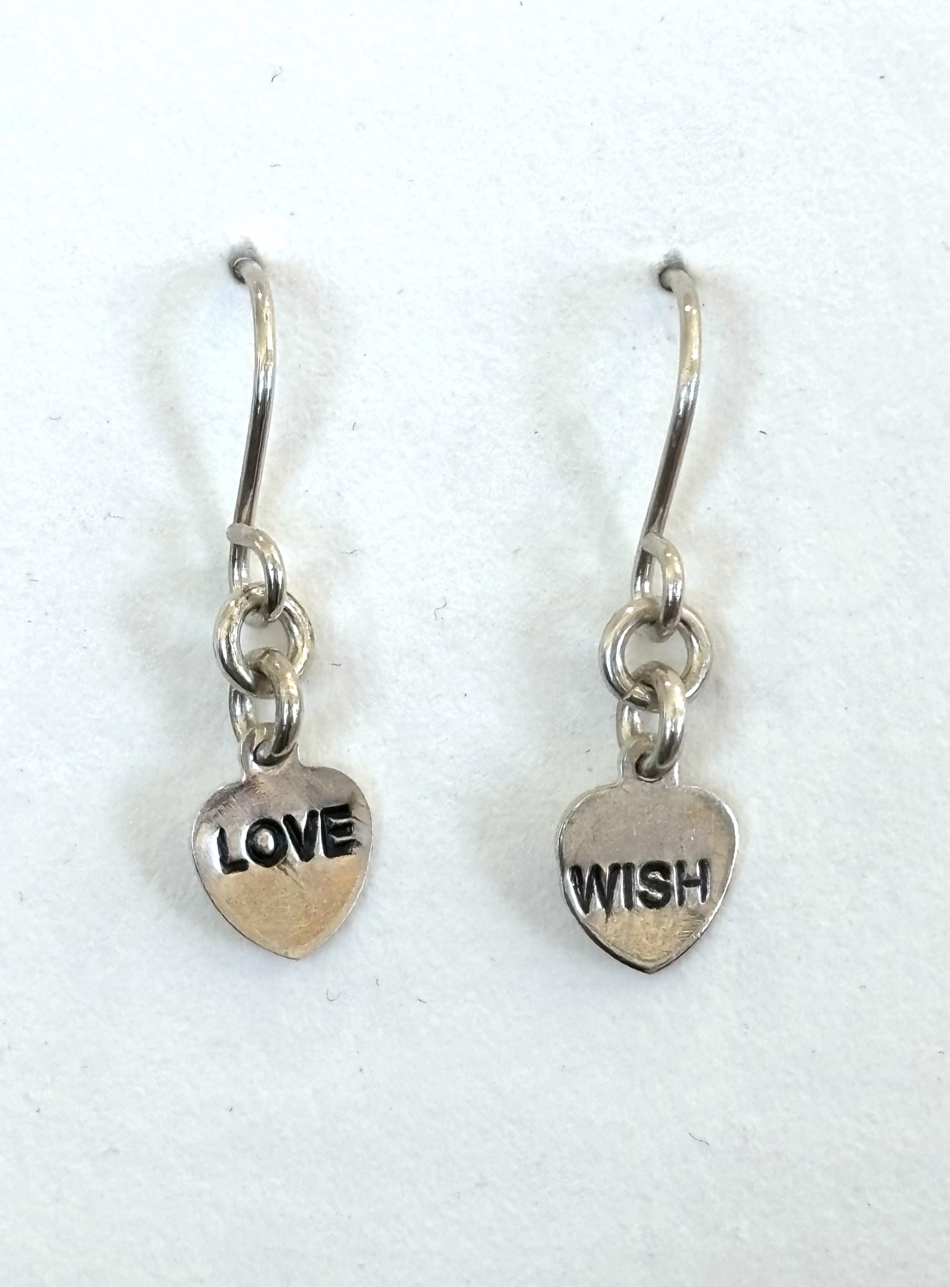 Love Wish Mantra Earrings by Emelie Hebert