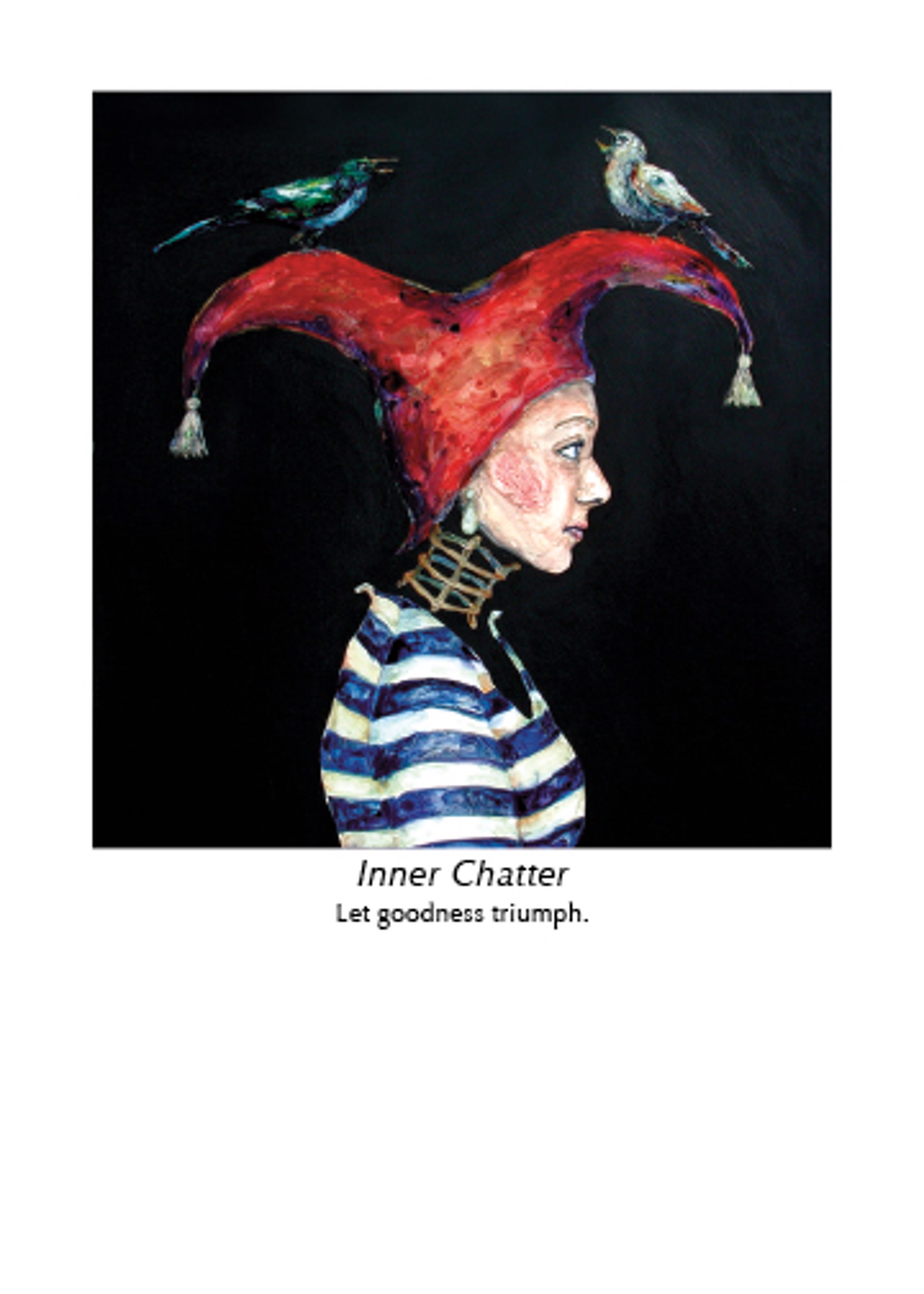 Inner Chatter - card by Carmel Anderson