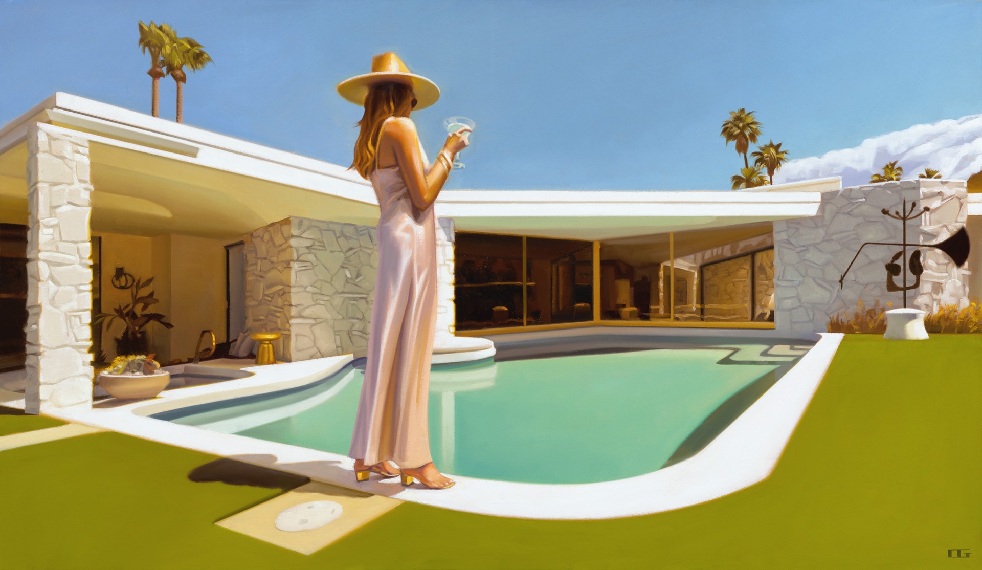 Palm Springs Perspective II (S/N) by Carrie Graber