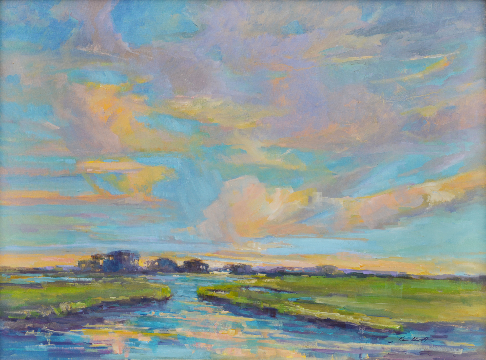 Marsh at Dawn by Karen Hewitt Hagan