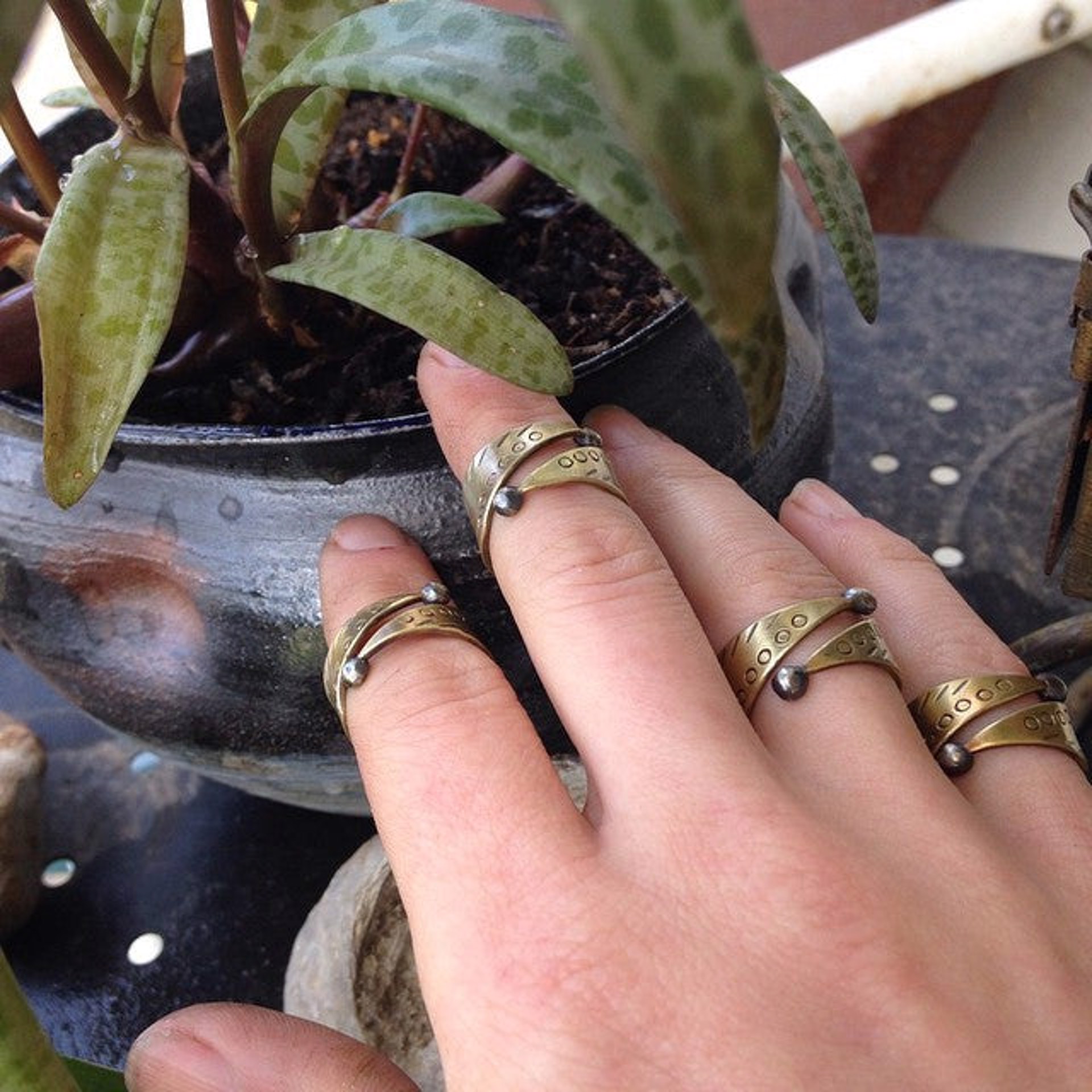 Souk Ring in Brass - 5 by Clementine & Co. Jewelry