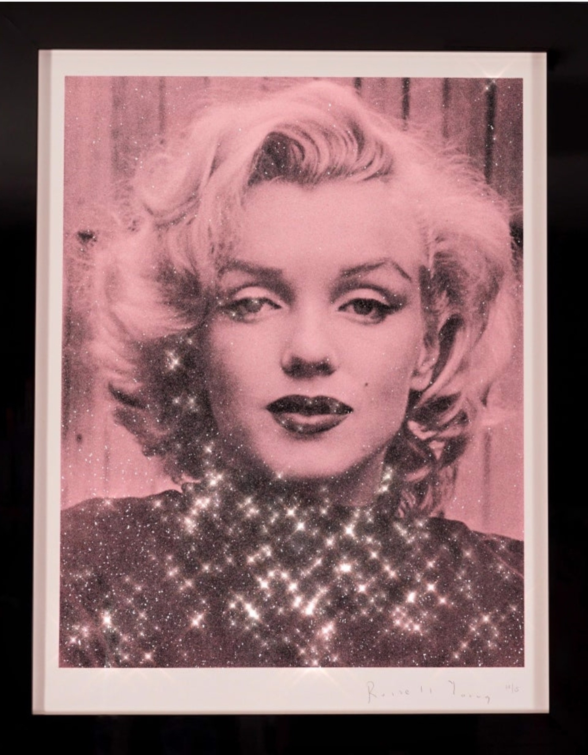 MARILYN HOLLYWOOD- PINK by Russell Young