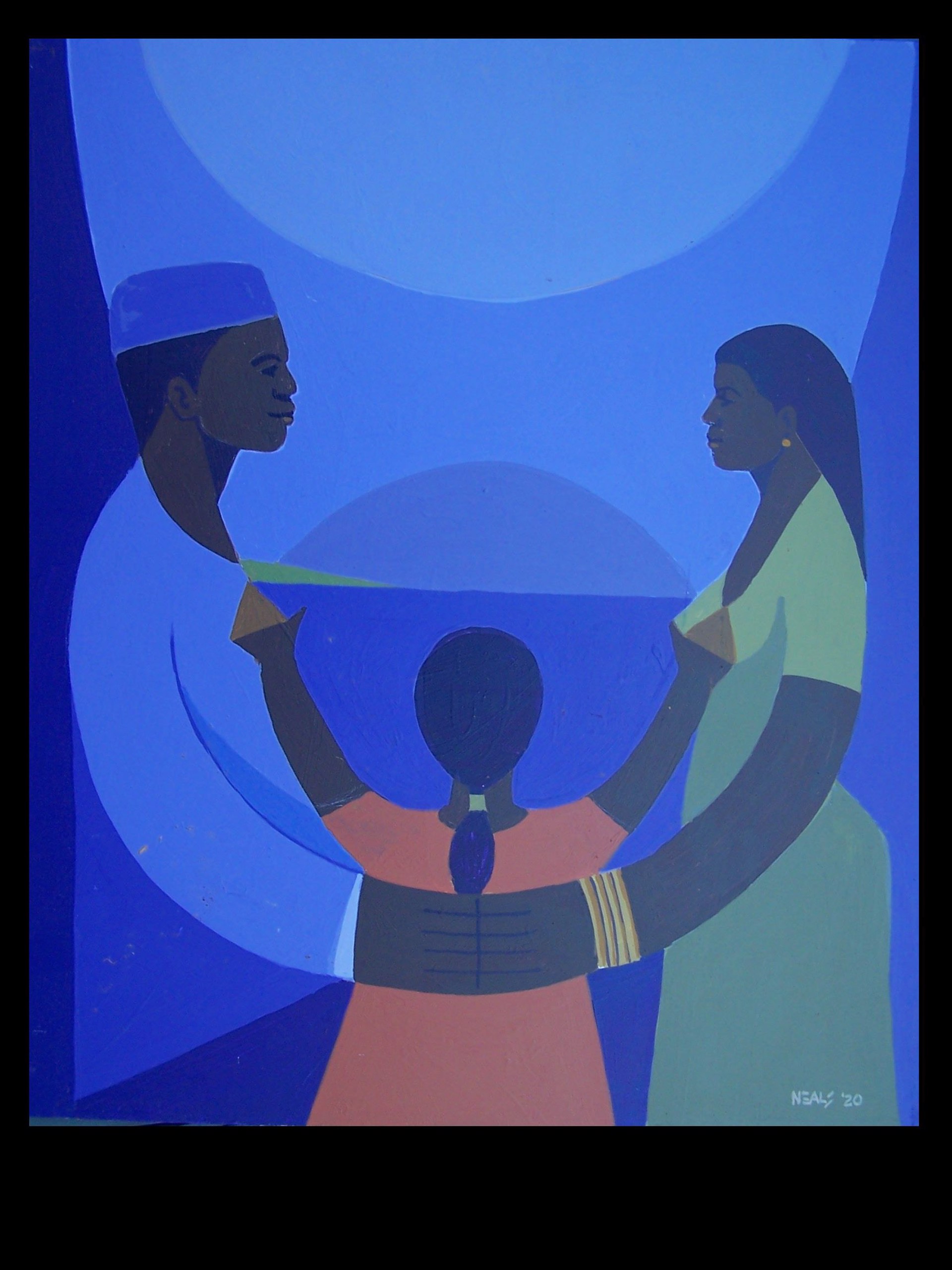 Black Family by Otto Neals