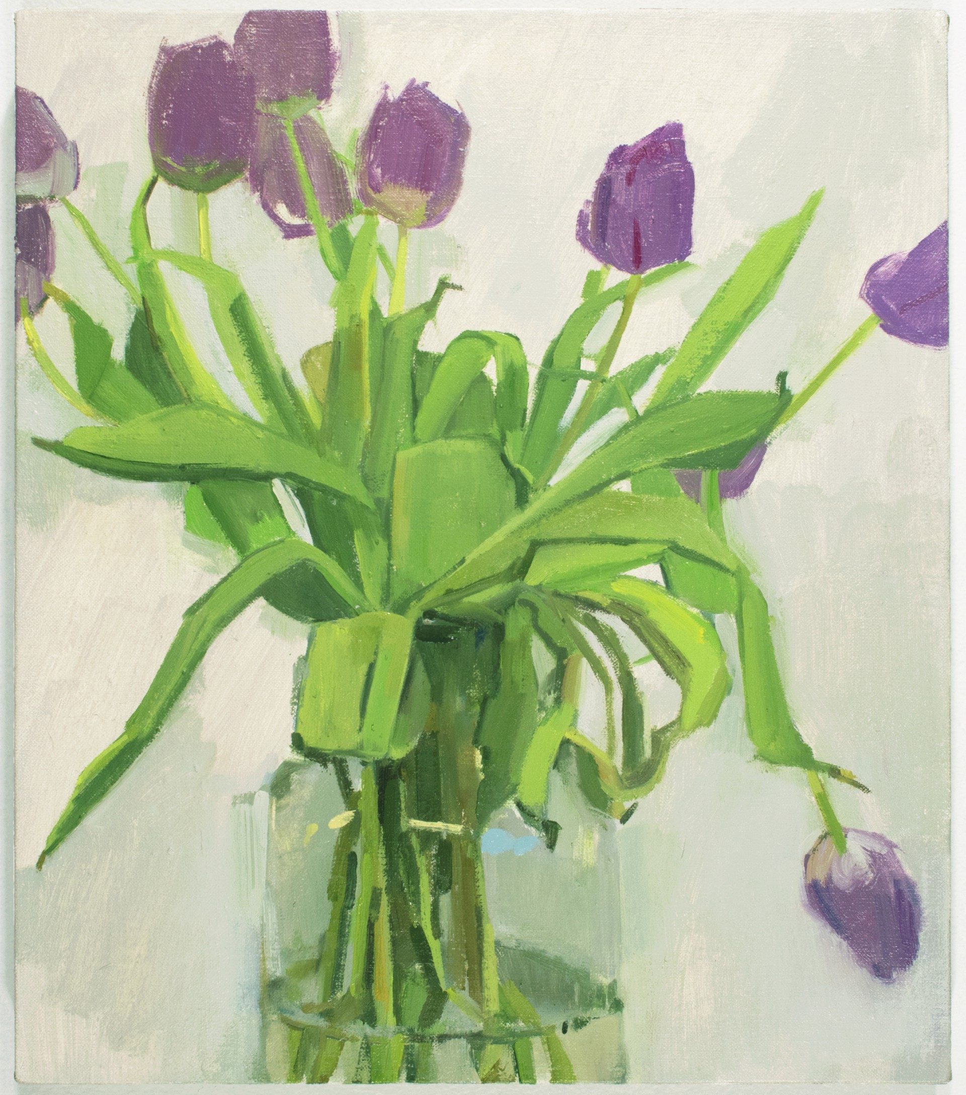 Purple Tulips by Christina Renfer Vogel