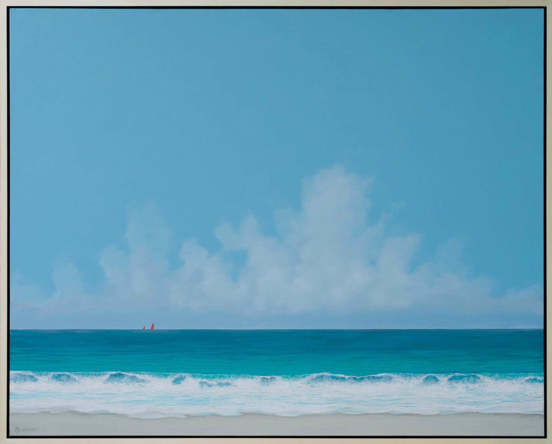 Two Sails by Peter Laughton