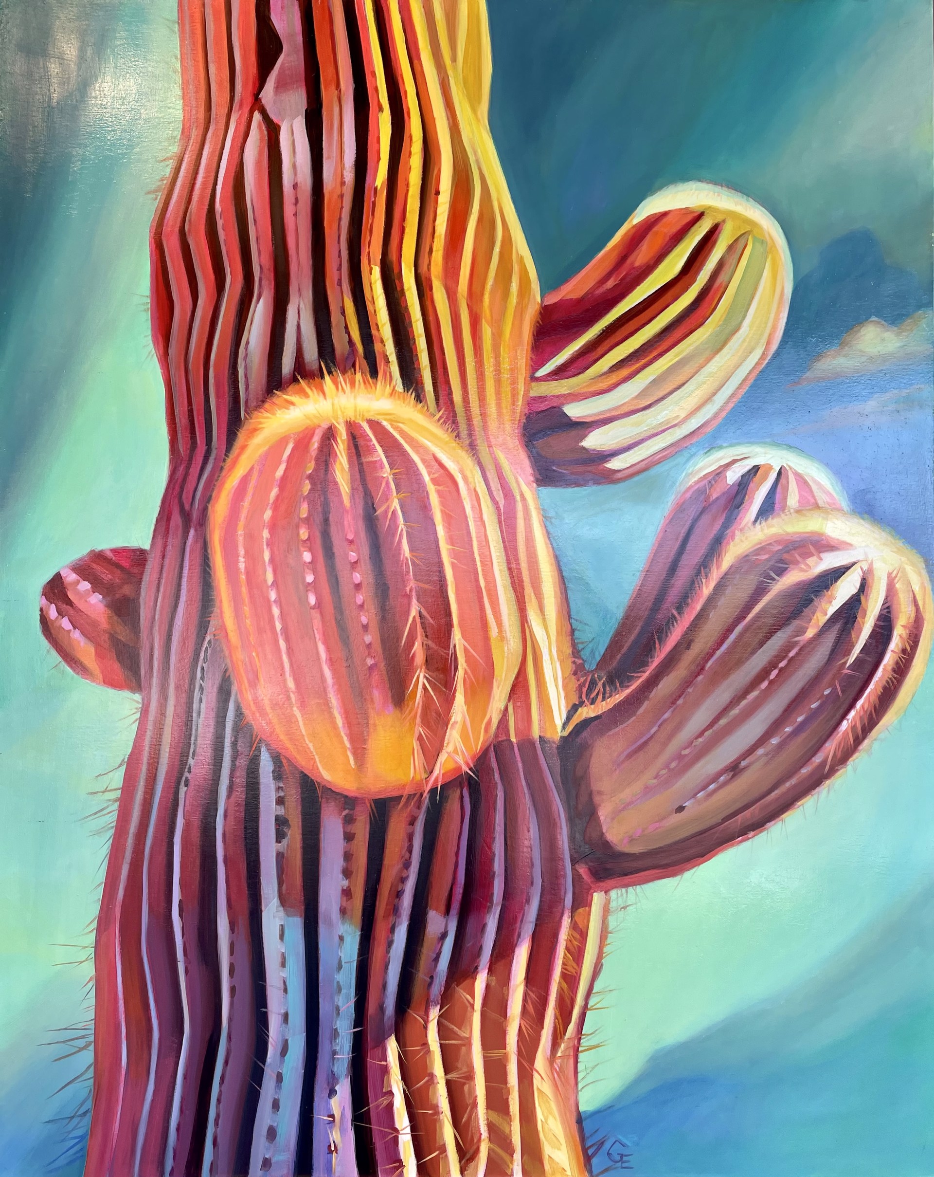 Saguaro's Dream by Elena Golberg