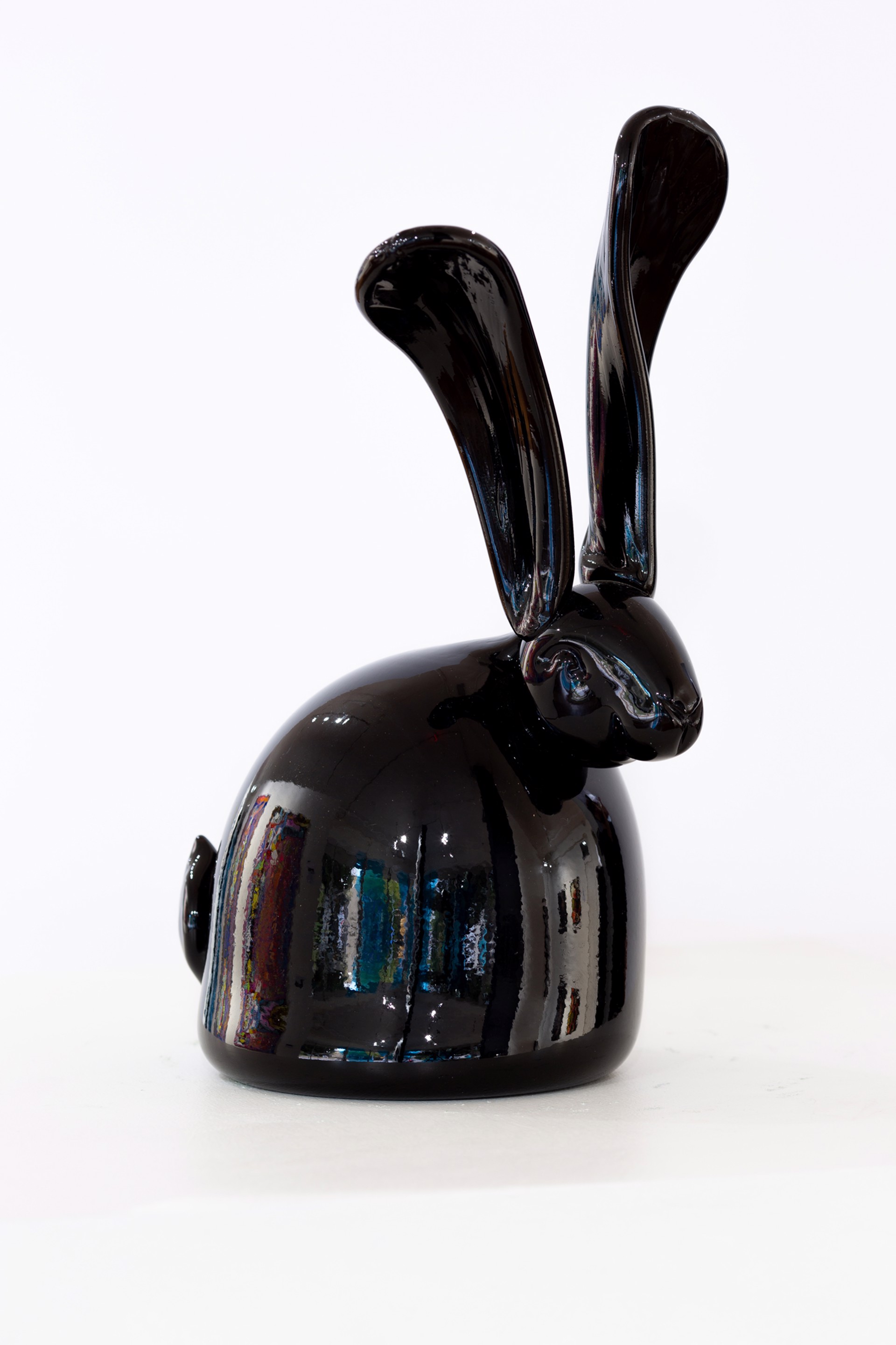 Black Onyx Bunny by Hunt Slonem