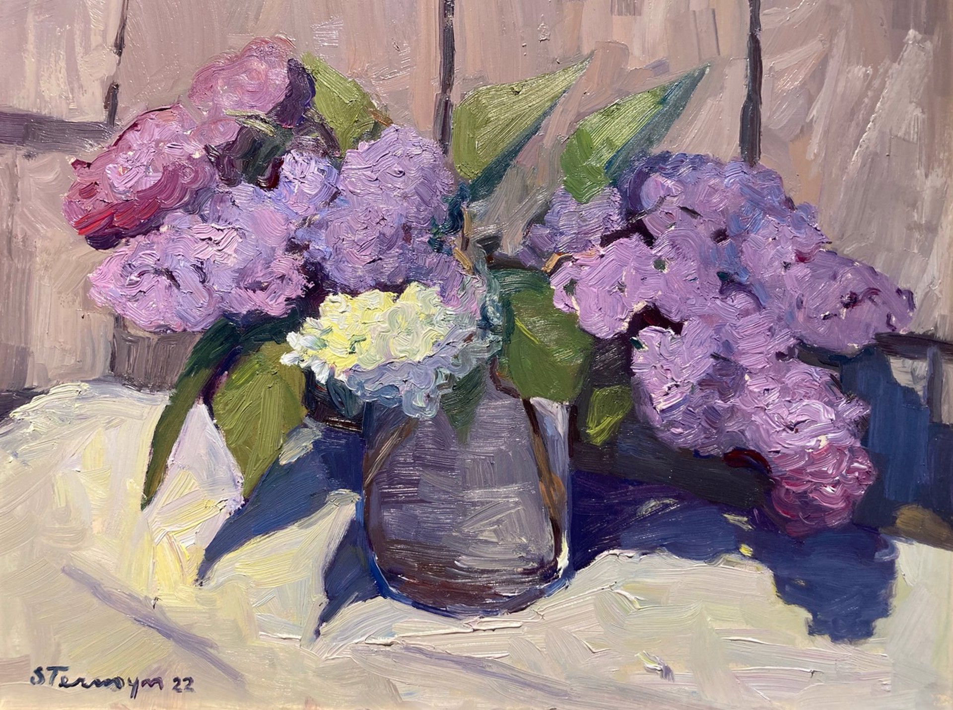 Eastham Lilacs by Susan Termyn
