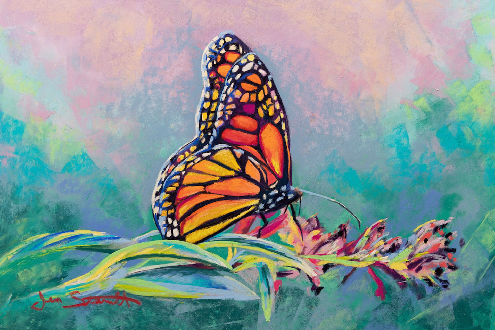 Small Butterfly 1 by Jen Starwalt