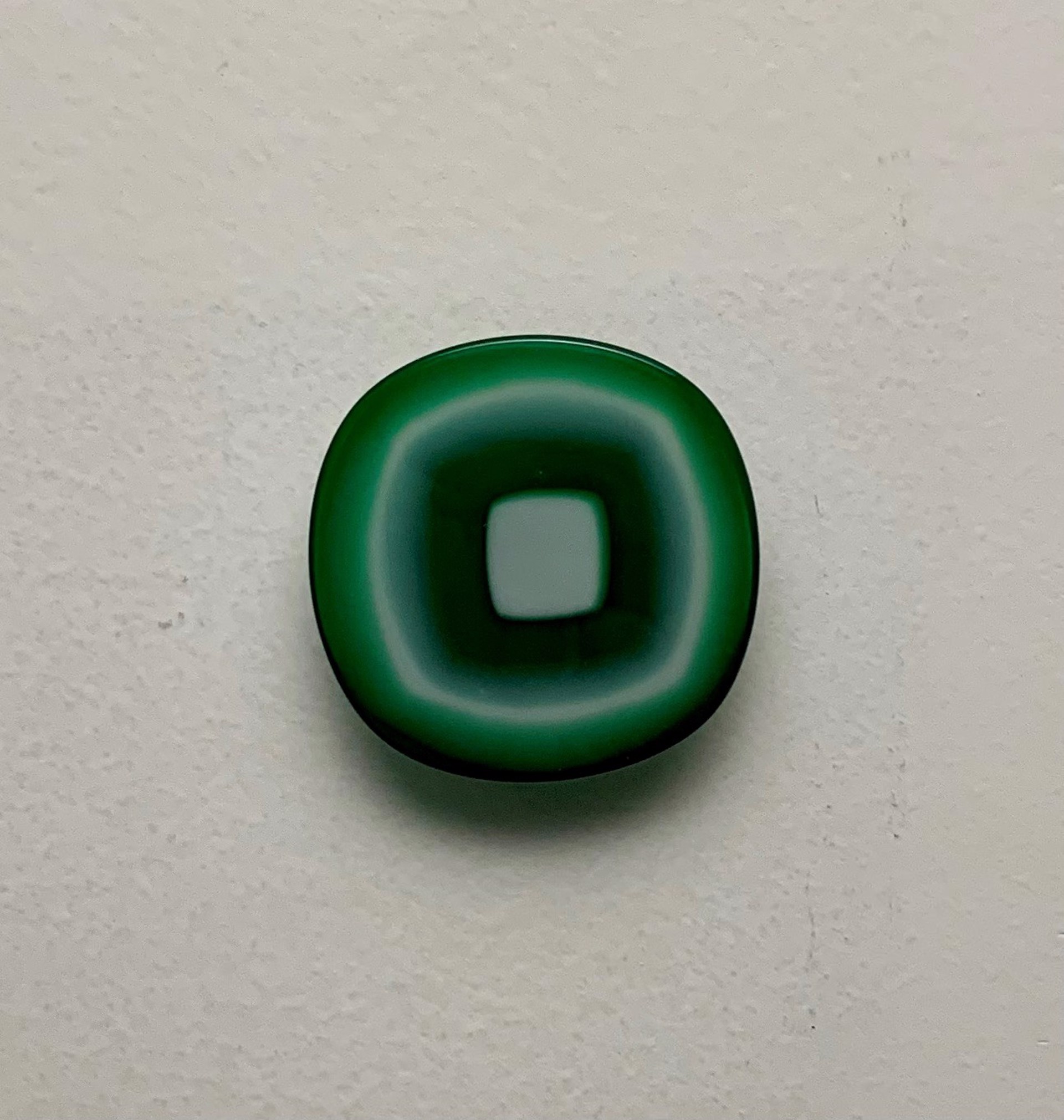 Compressed Wall Art / Knobs / Pulls / Hooks - Transparent Green by Chris Cox