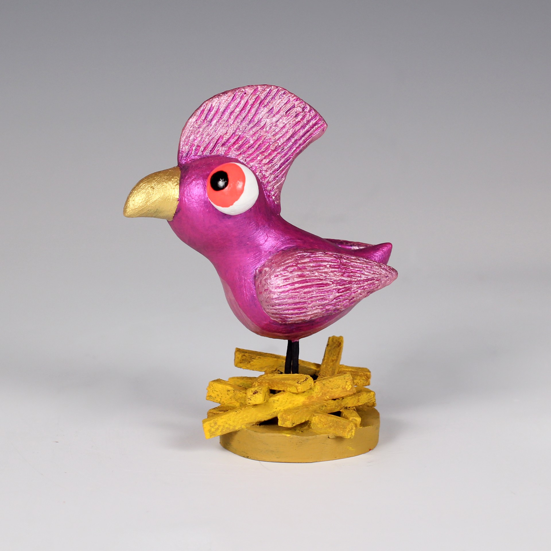 Bug-eyed Birdy and Fries by Max Lehman