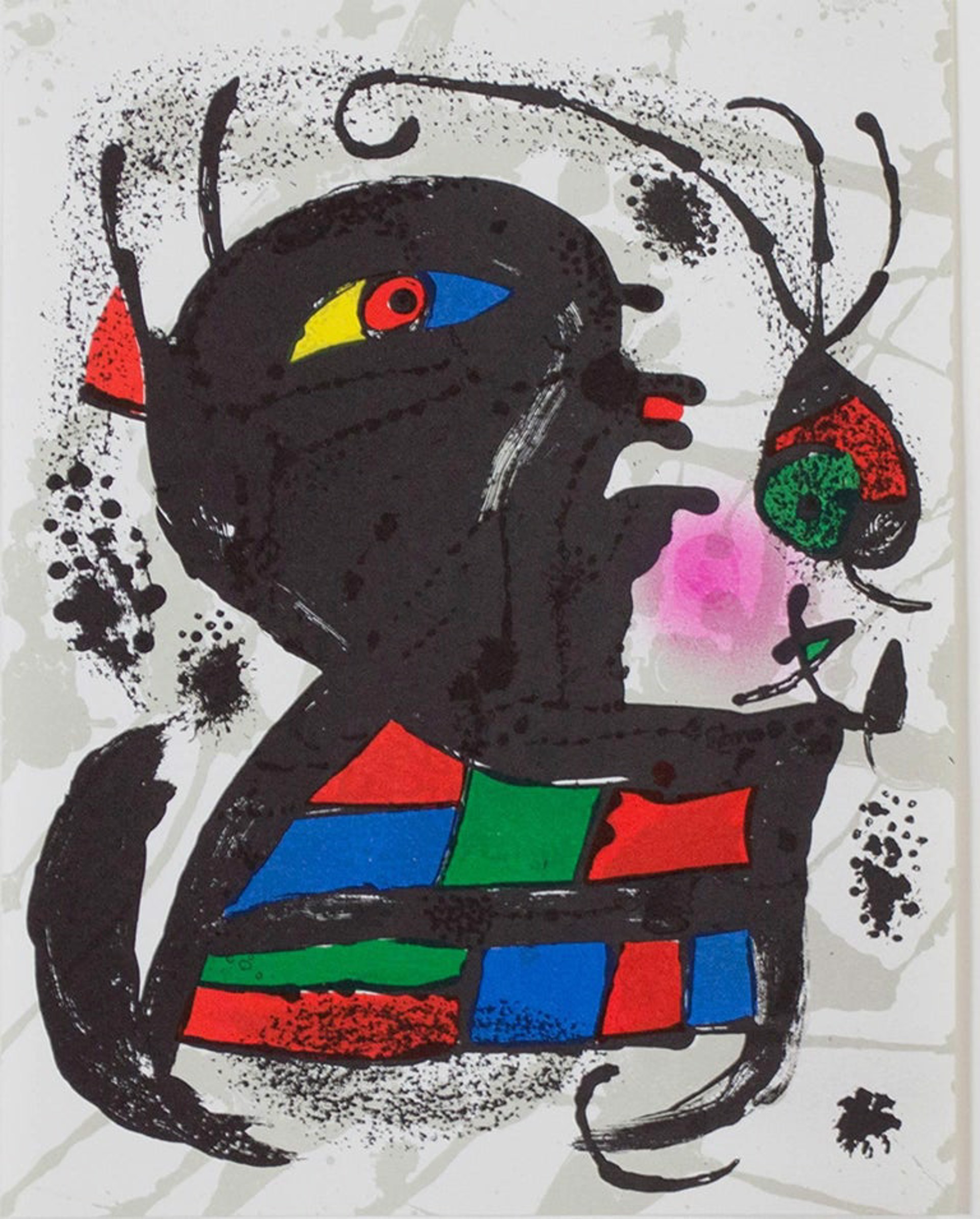 Lithograph V, from Miro Lithographs III by Joan Miro (1893
