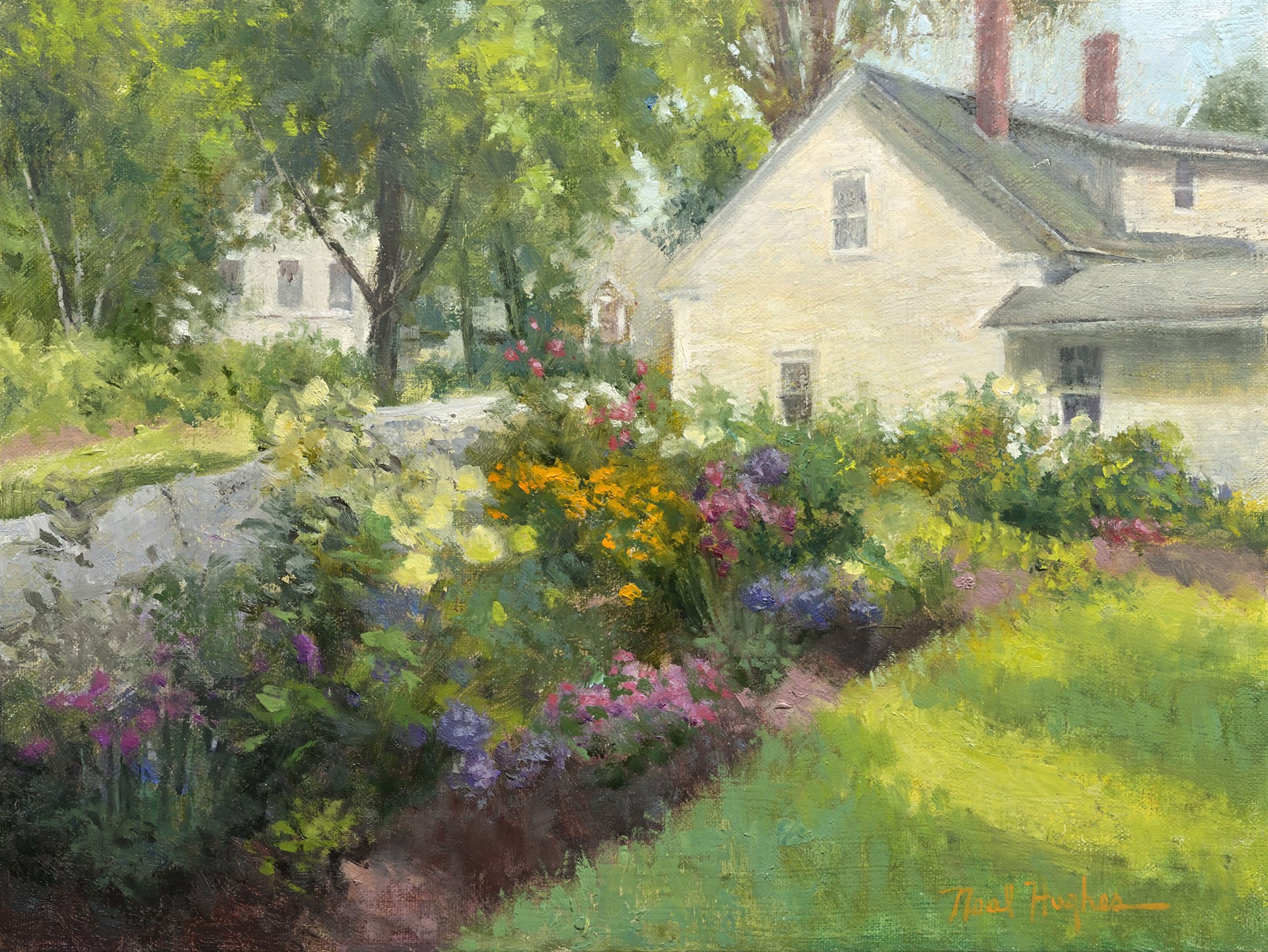 Summer Garden by Neal Hughes