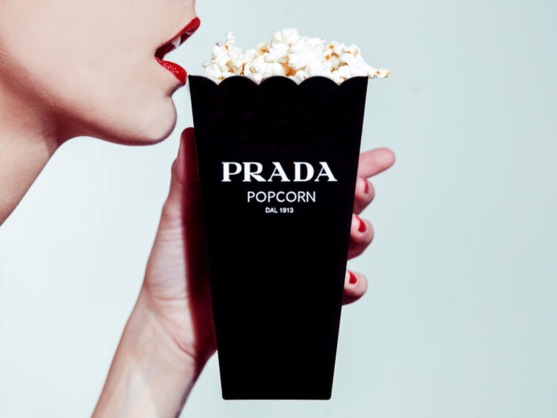 Prada Popcorn by Tyler Shields