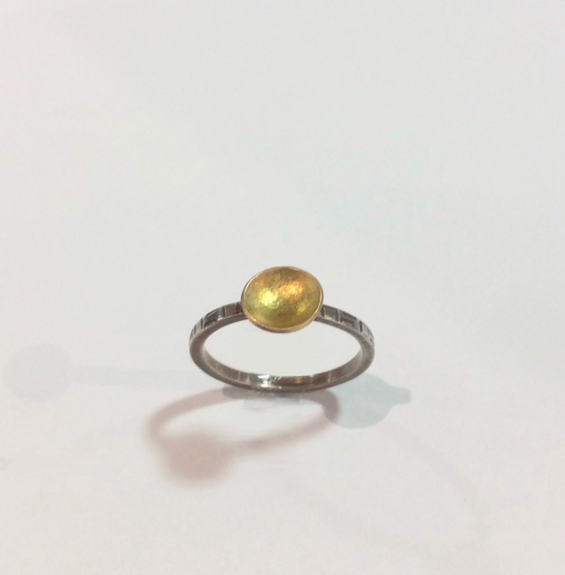 Gold Cup Ring by MARTHA SULLIVAN