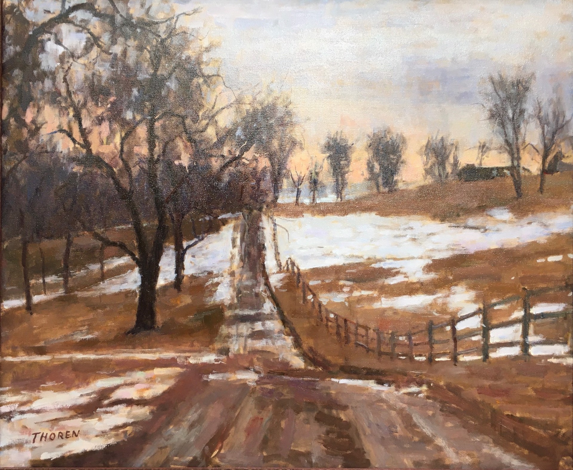 Country Lane by Bob Thoren