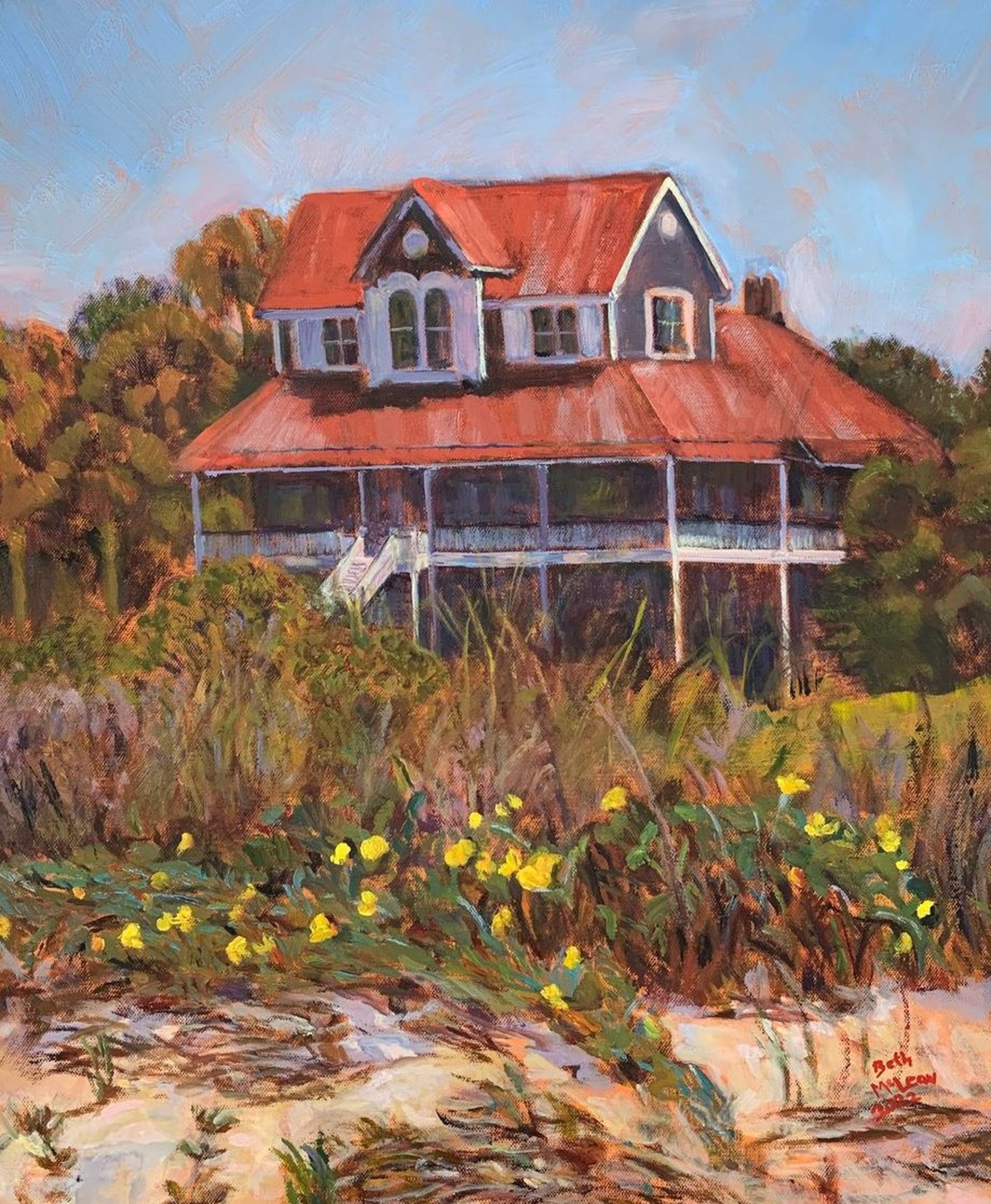 Beach Cottage by Beth McLean