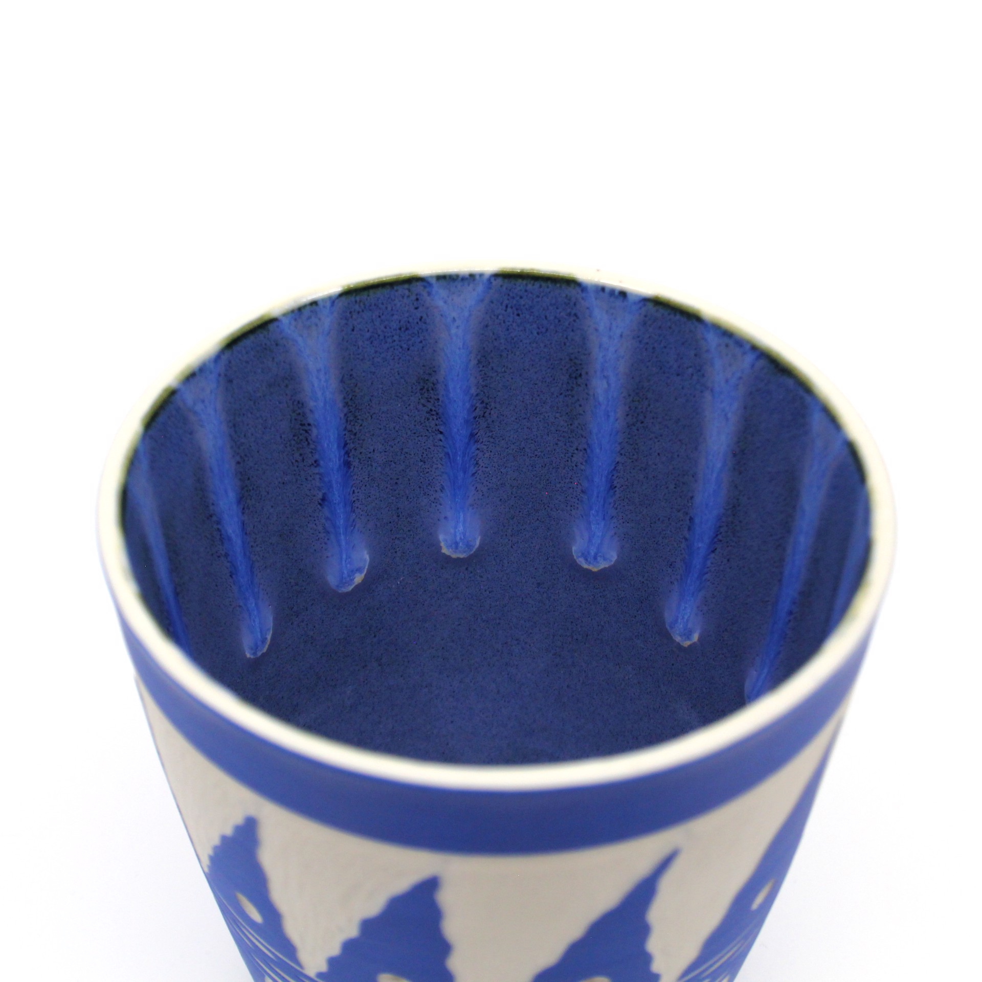Short Cup (Blue / White) by Chris Casey