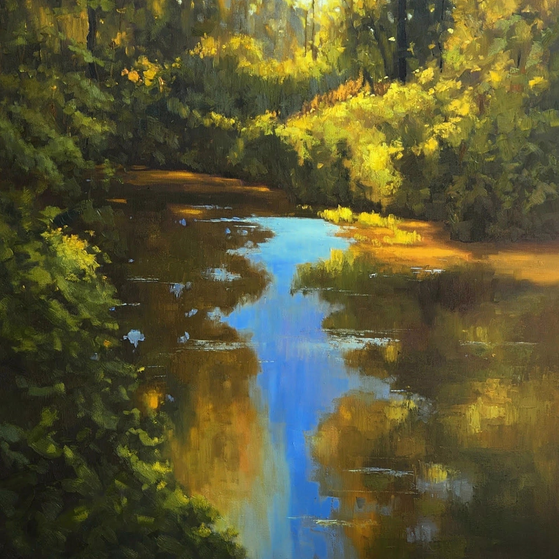 River Shade by Cristine Sundquist