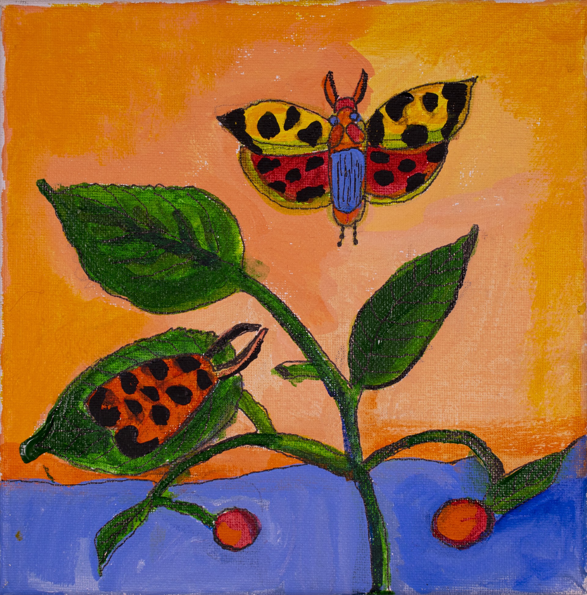 Budding Butterfly by Catherine Borisov