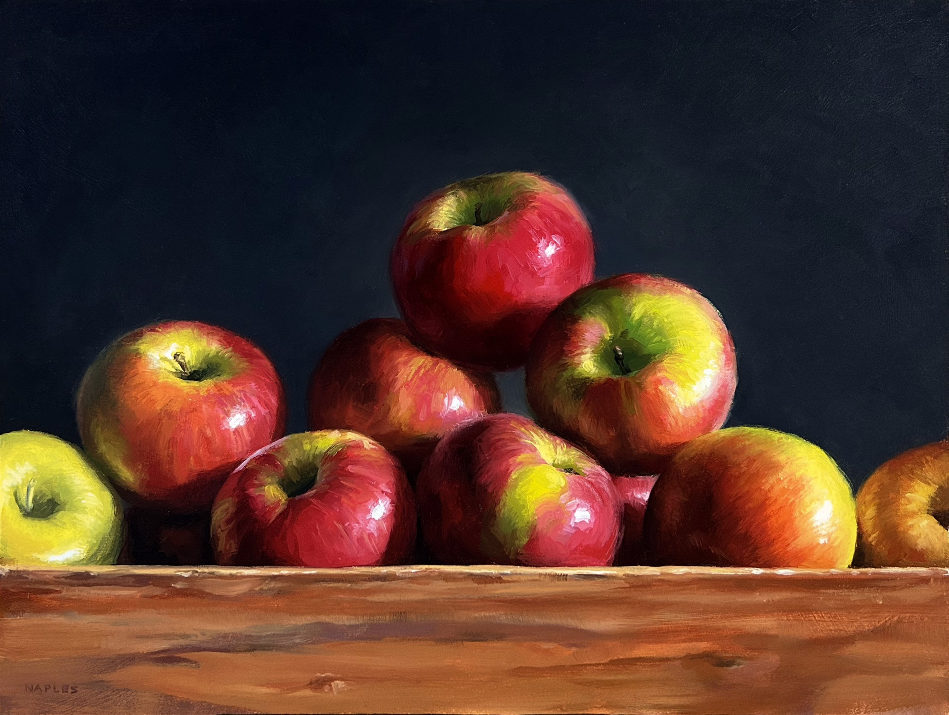 Ascending Apples by Michael Naples