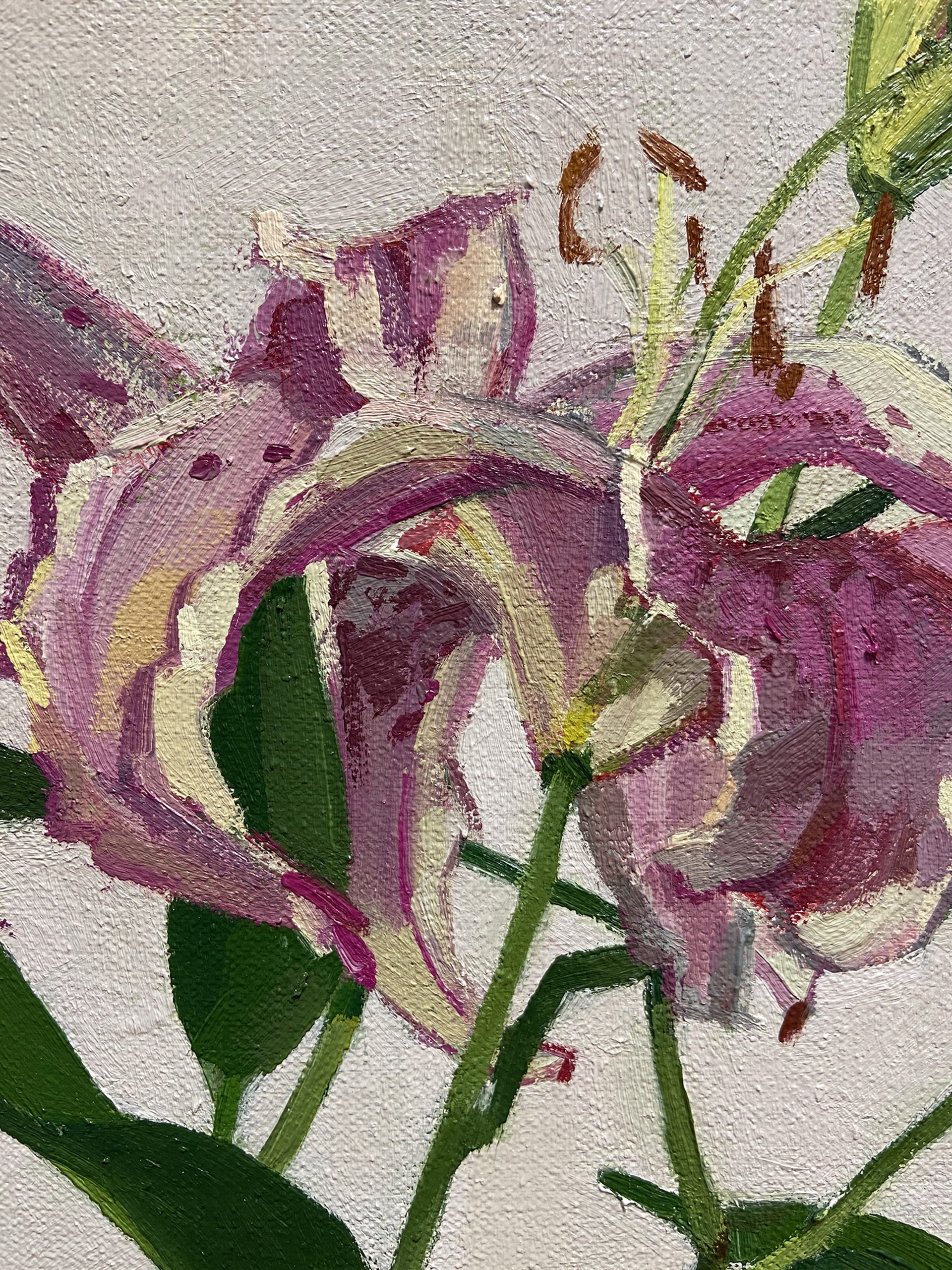 Blushing Lilies by Christina Renfer Vogel