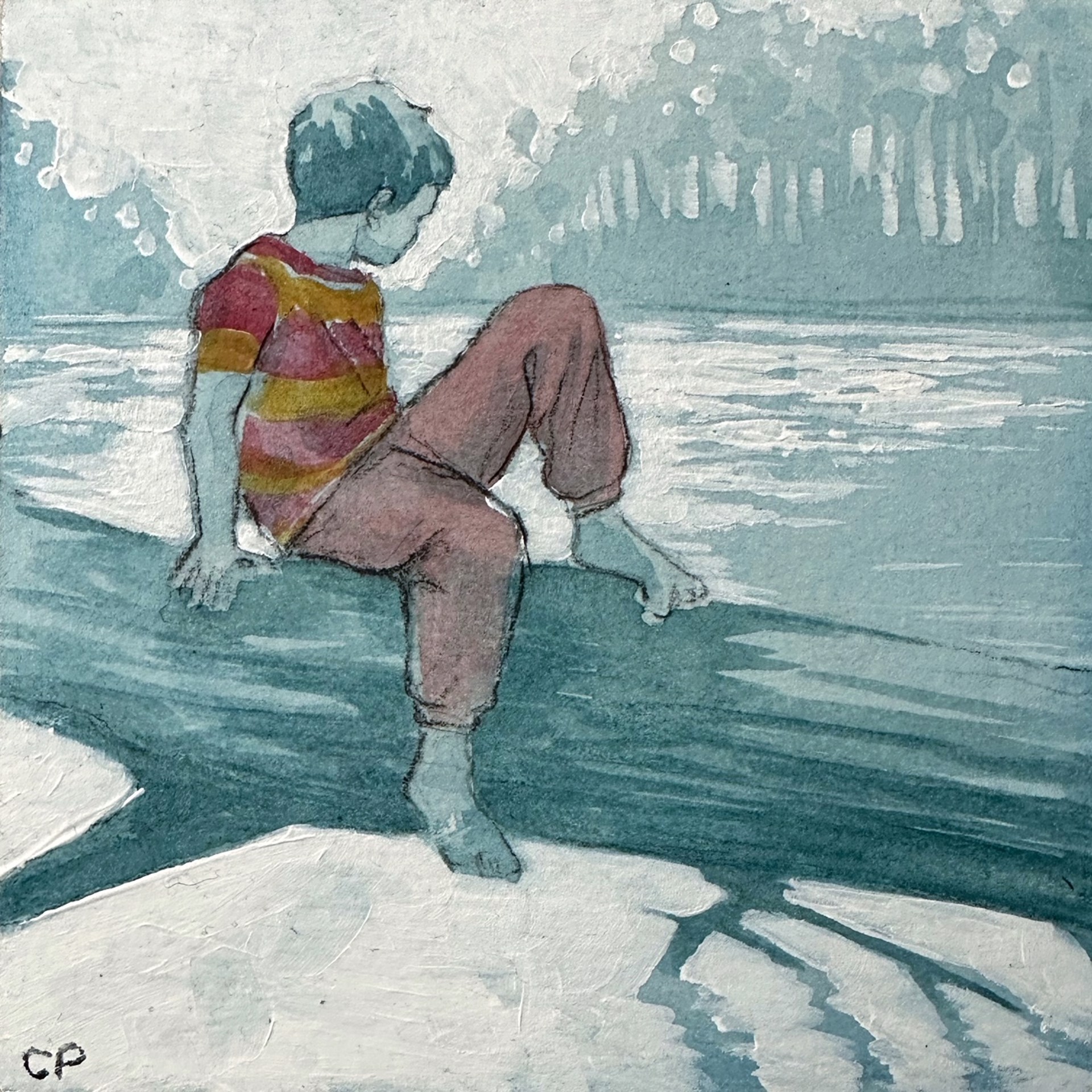 Dirty Feet and Dusk by Cullen Peck