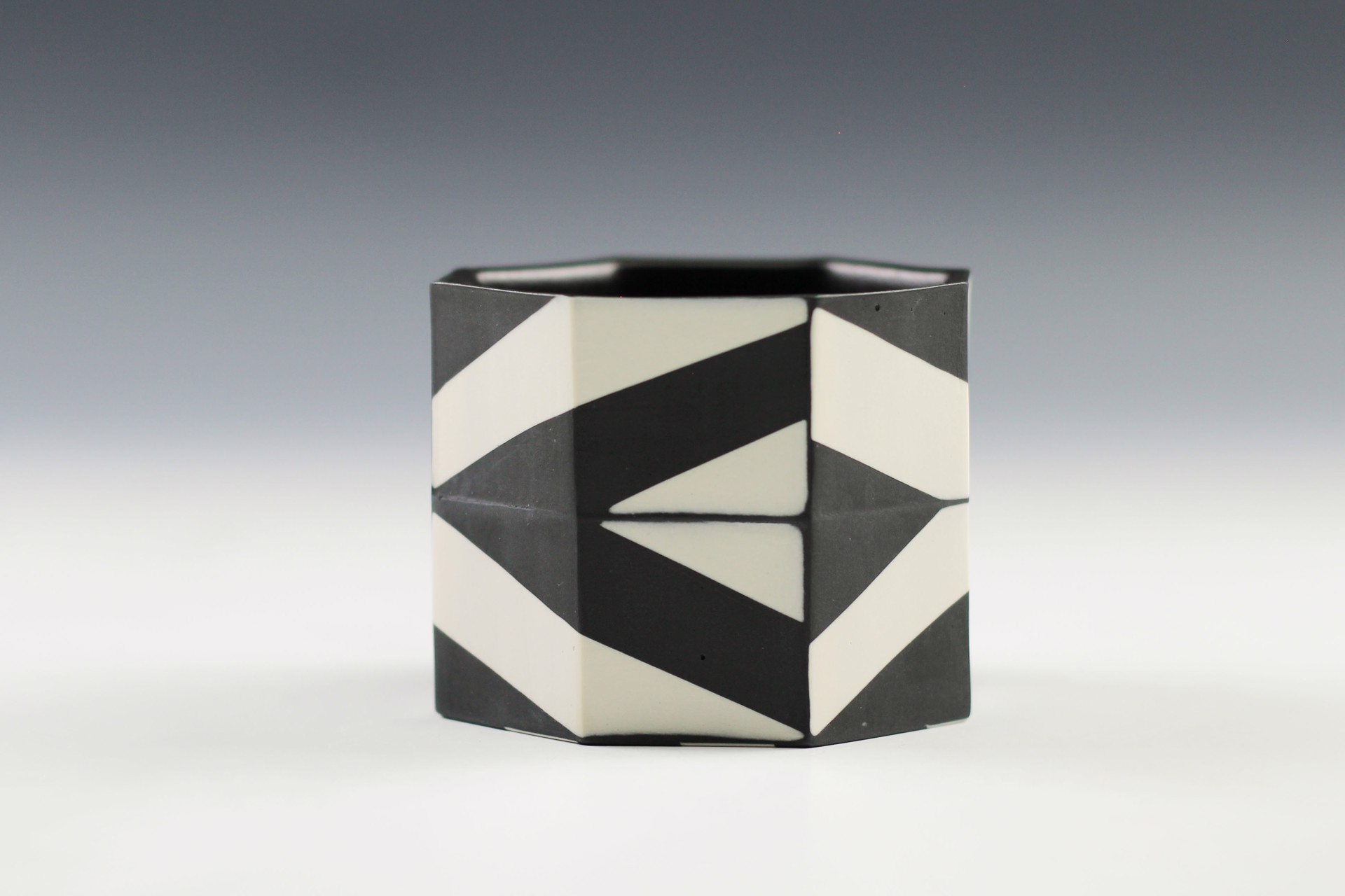 Faceted Inlaid Cup by Daniel Garver