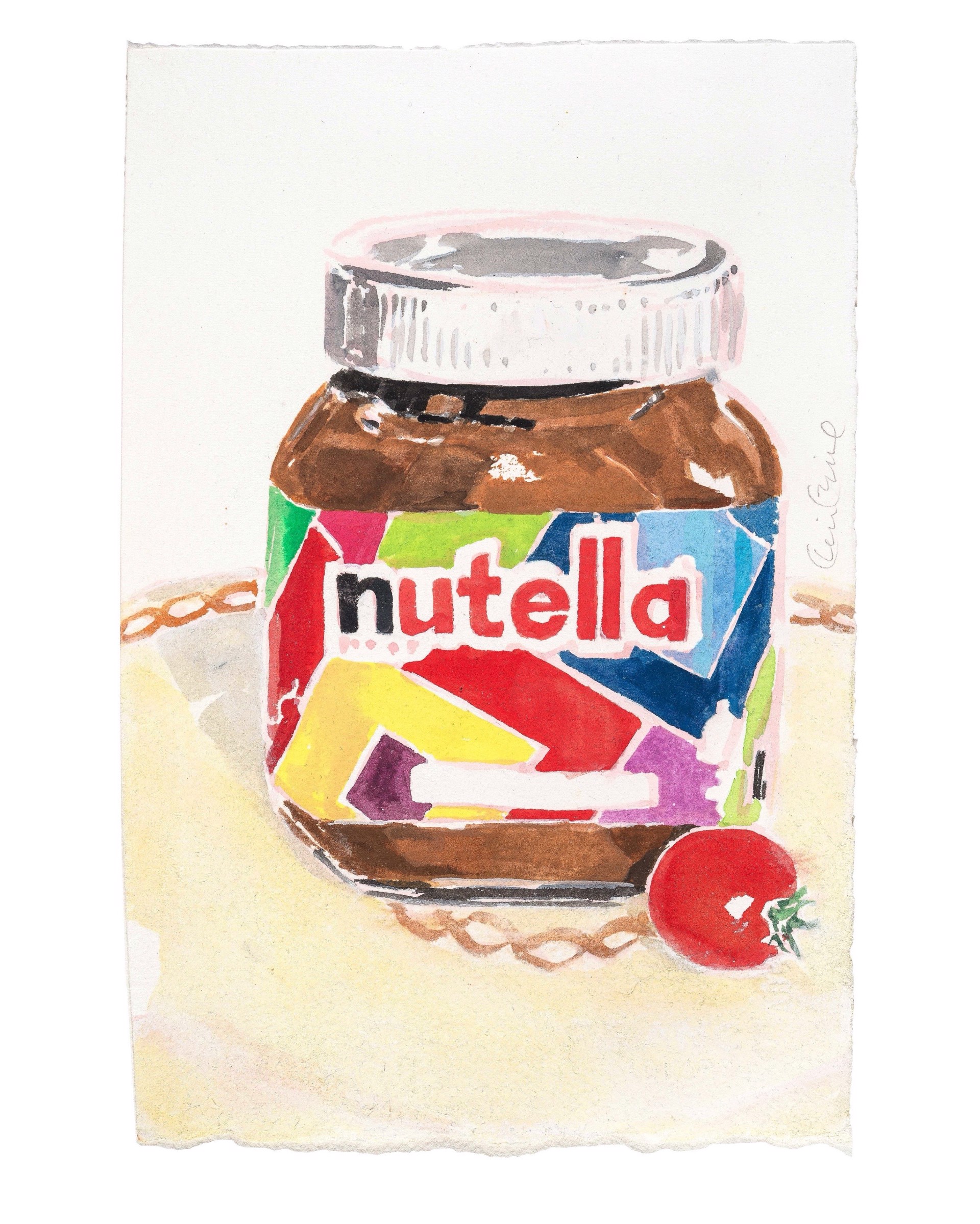 Nutella with Tomato by Kevin Berlin
