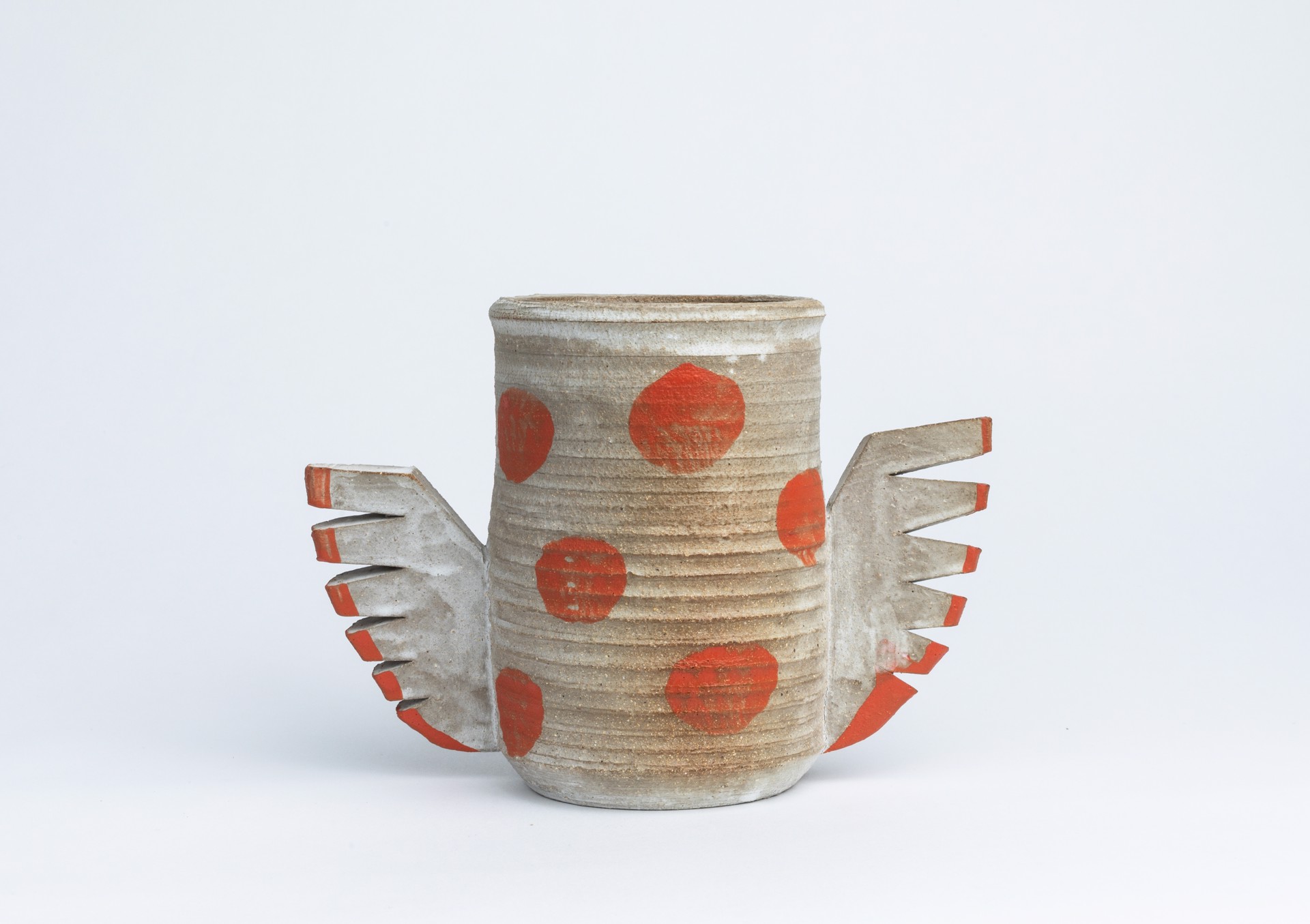 Winged Trophy Vase by Glory Day Loflin Ceramics