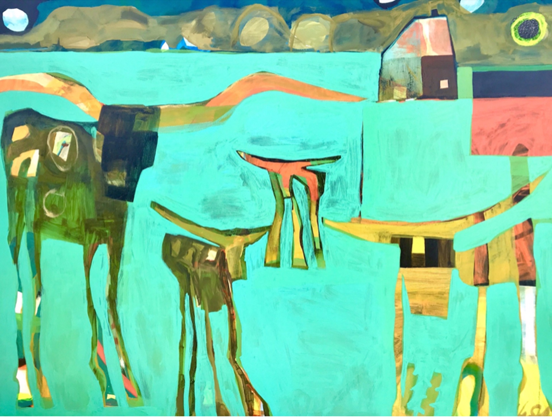 Longhorns by Rachael Van Dyke