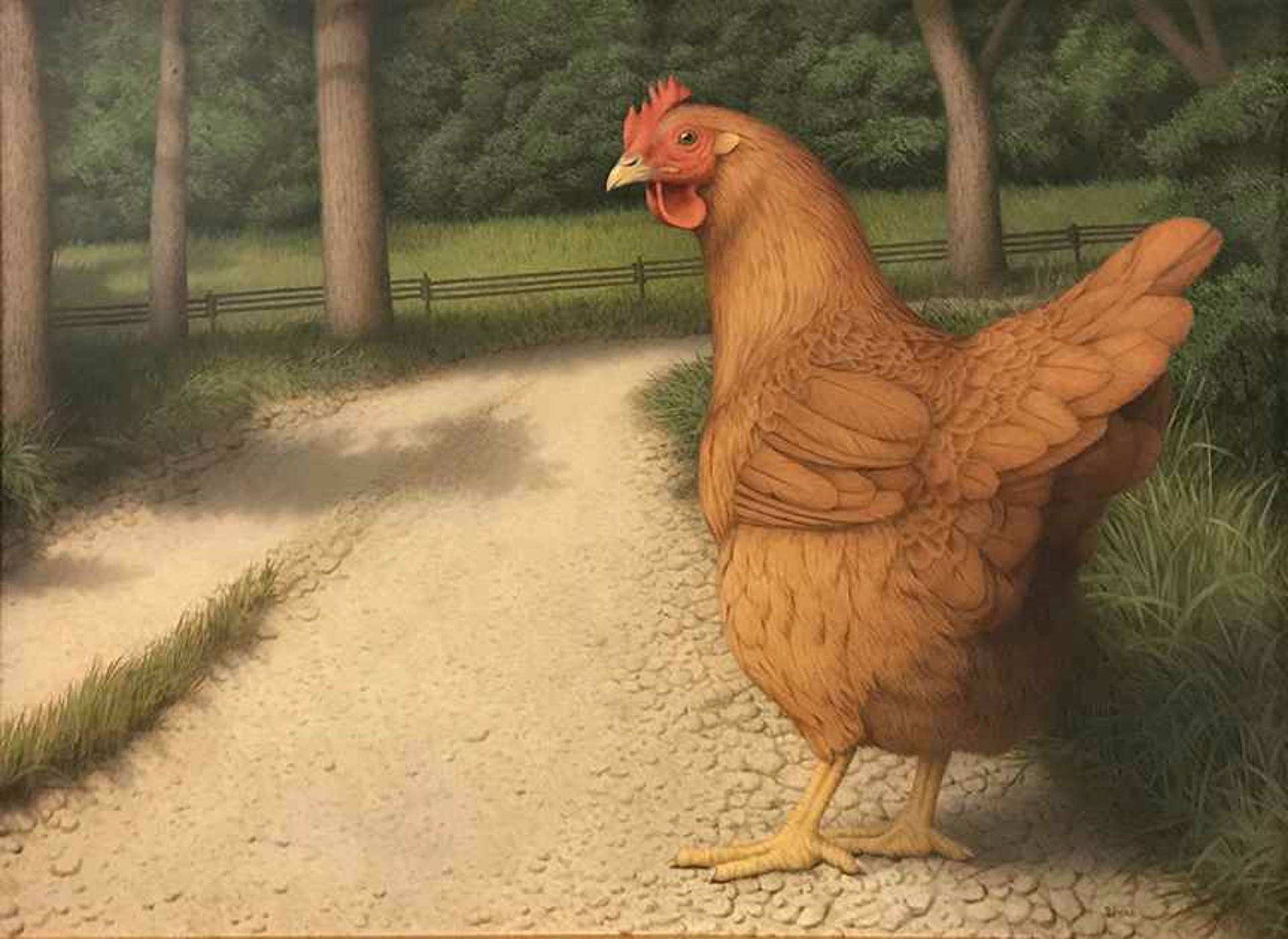 Why Did The Chicken Cross The Road? by Tom Palmore