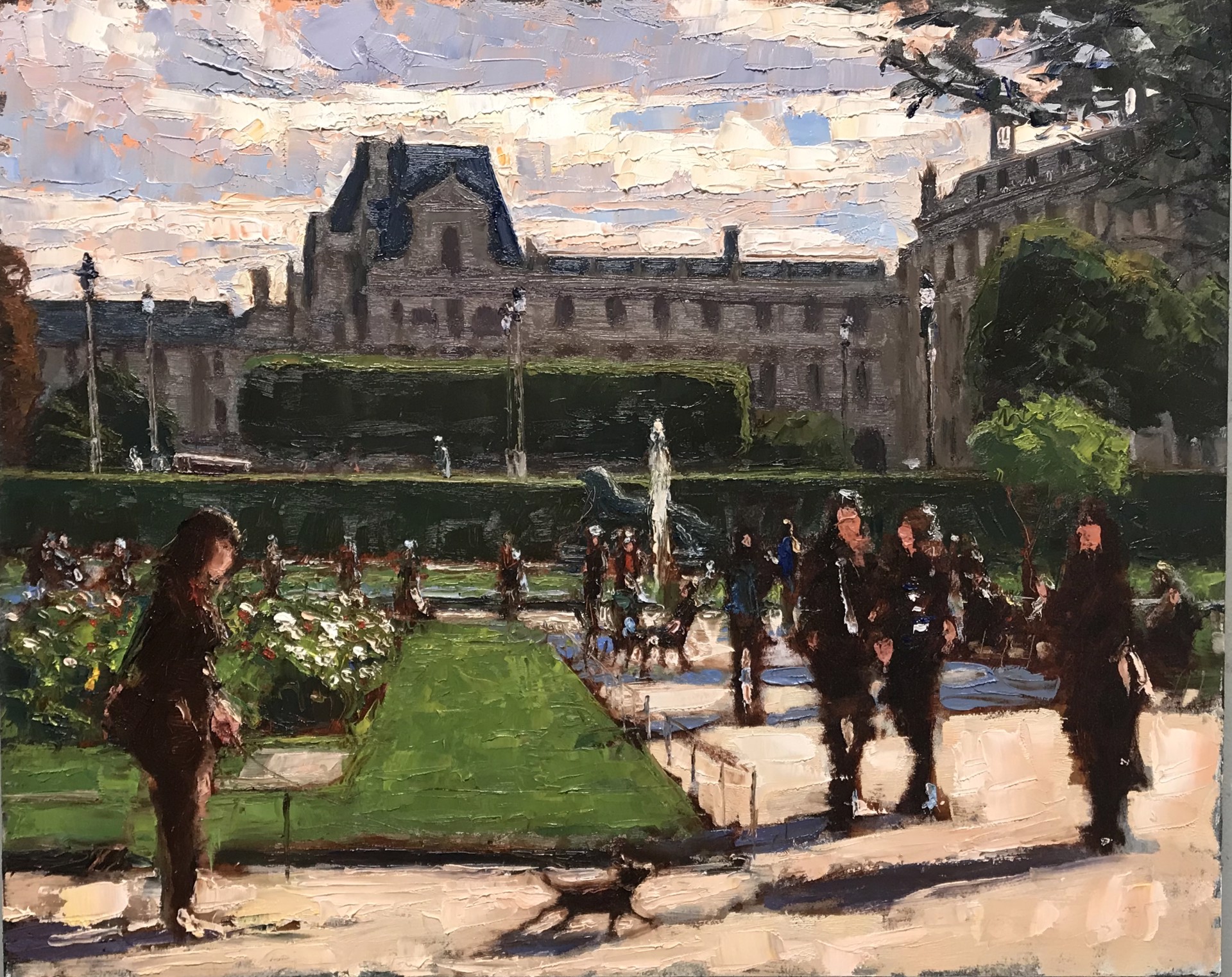 Chien de Tuileries by Brett Weaver