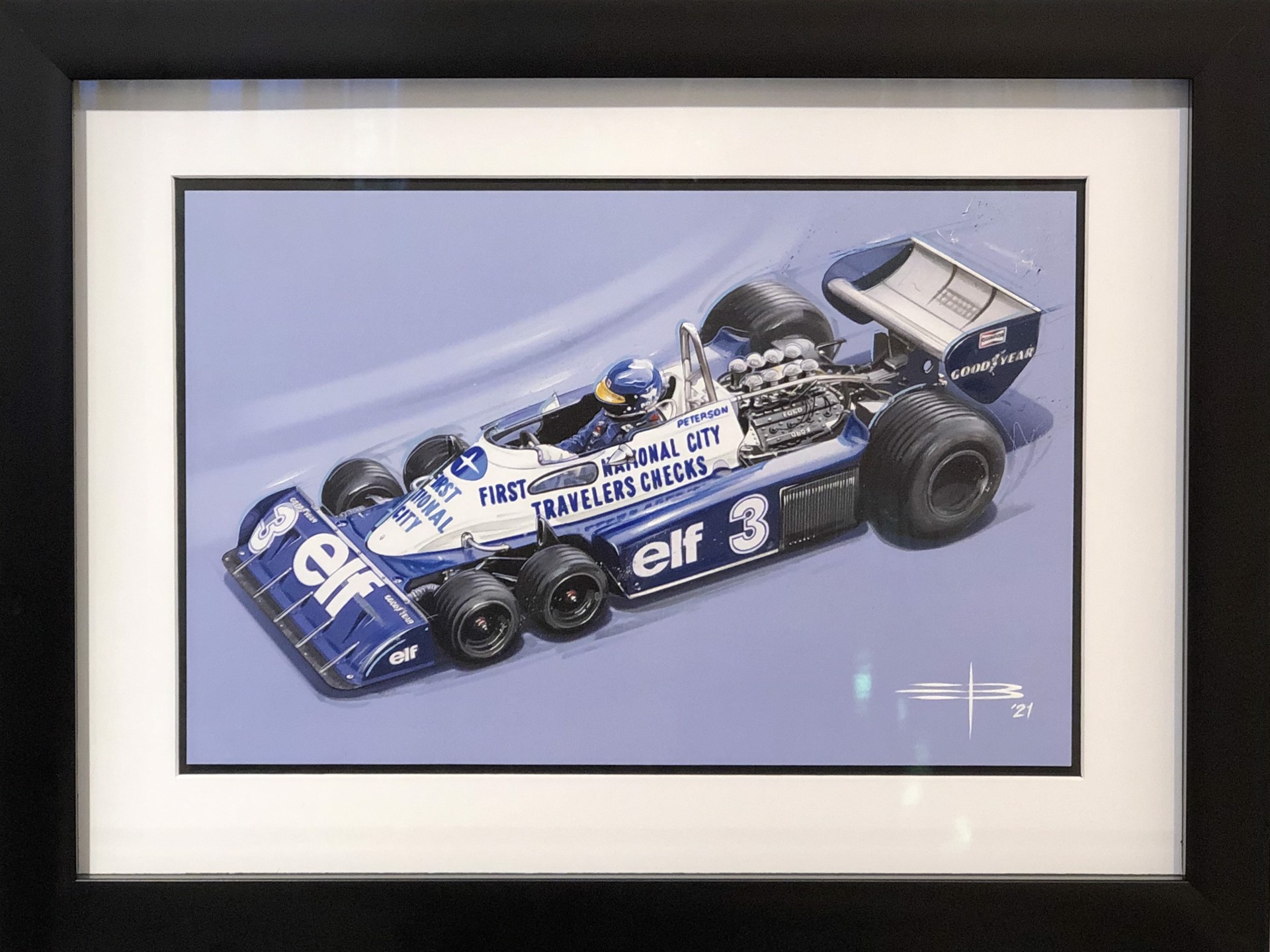 "Formula 1 Tyrrell" by Emile Bouret