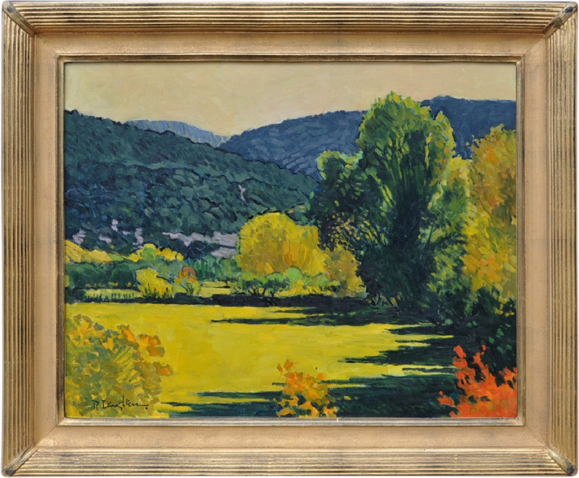 Autumn Field, Talpa by Robert Daughters (1929-2013)