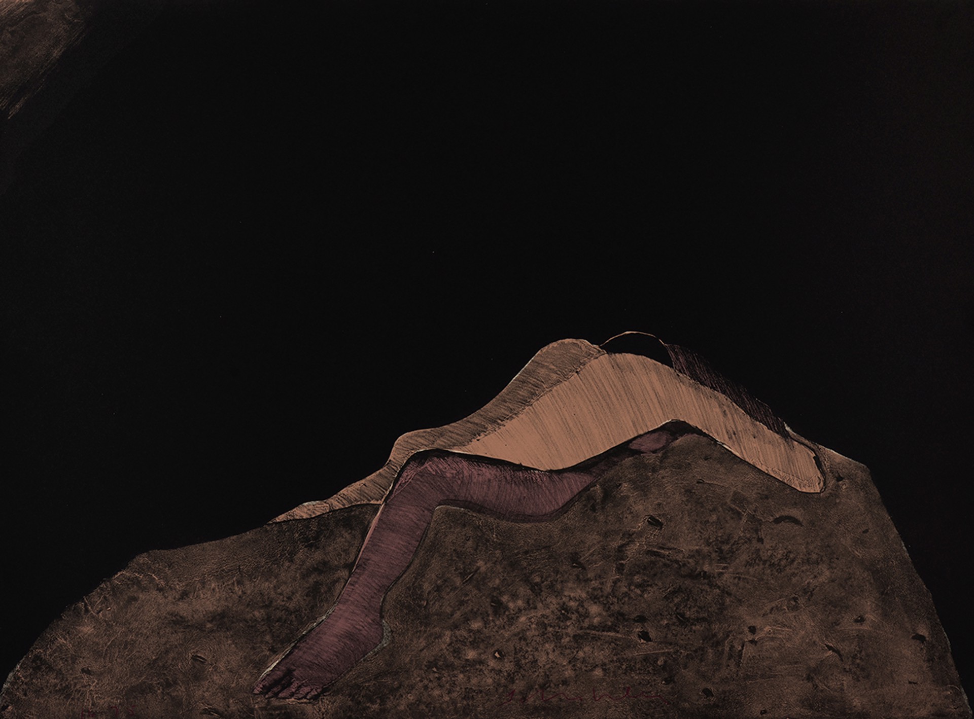 Dream #4 (Ed. 16/75) by Fritz Scholder