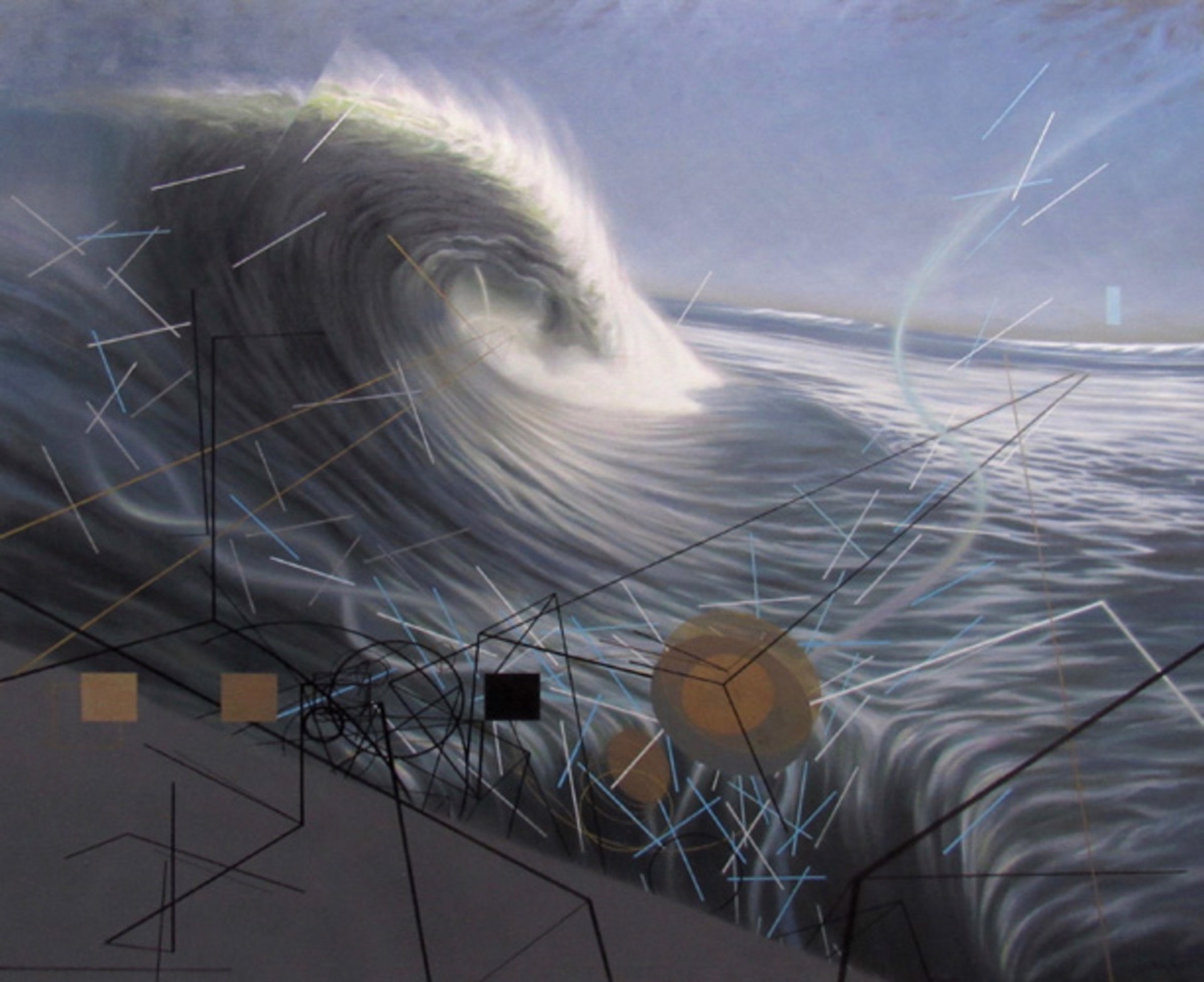Wave Study by Robert Bickel