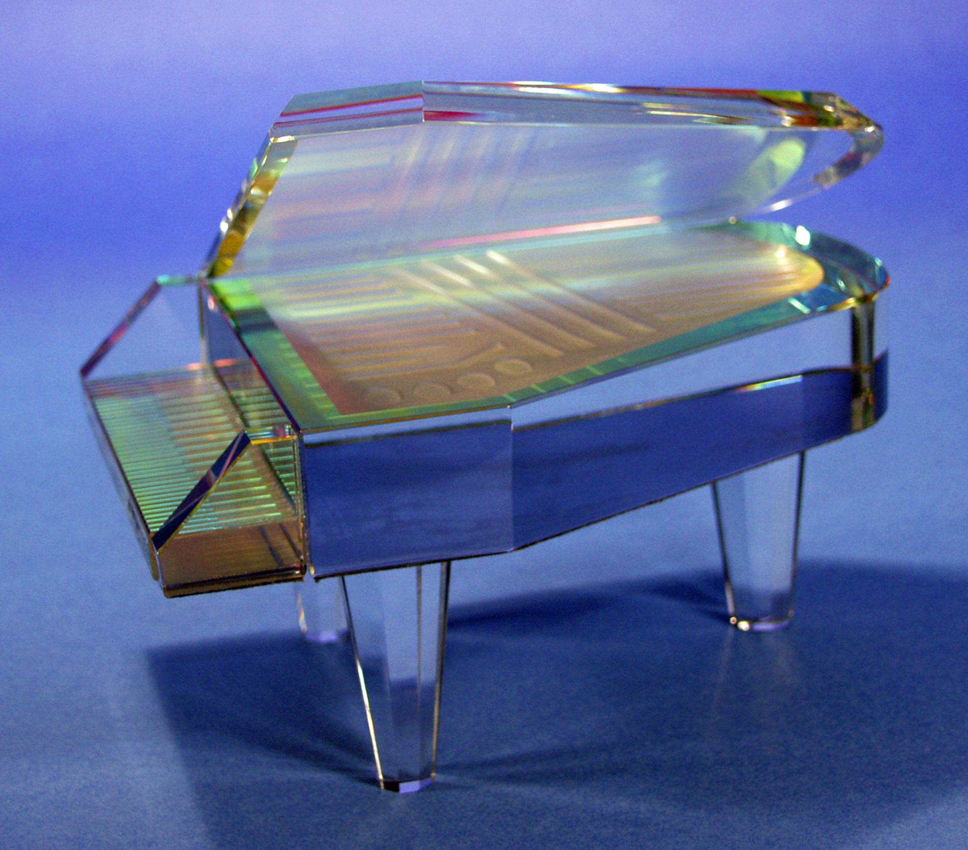Crystal Piano by Harold Lustig