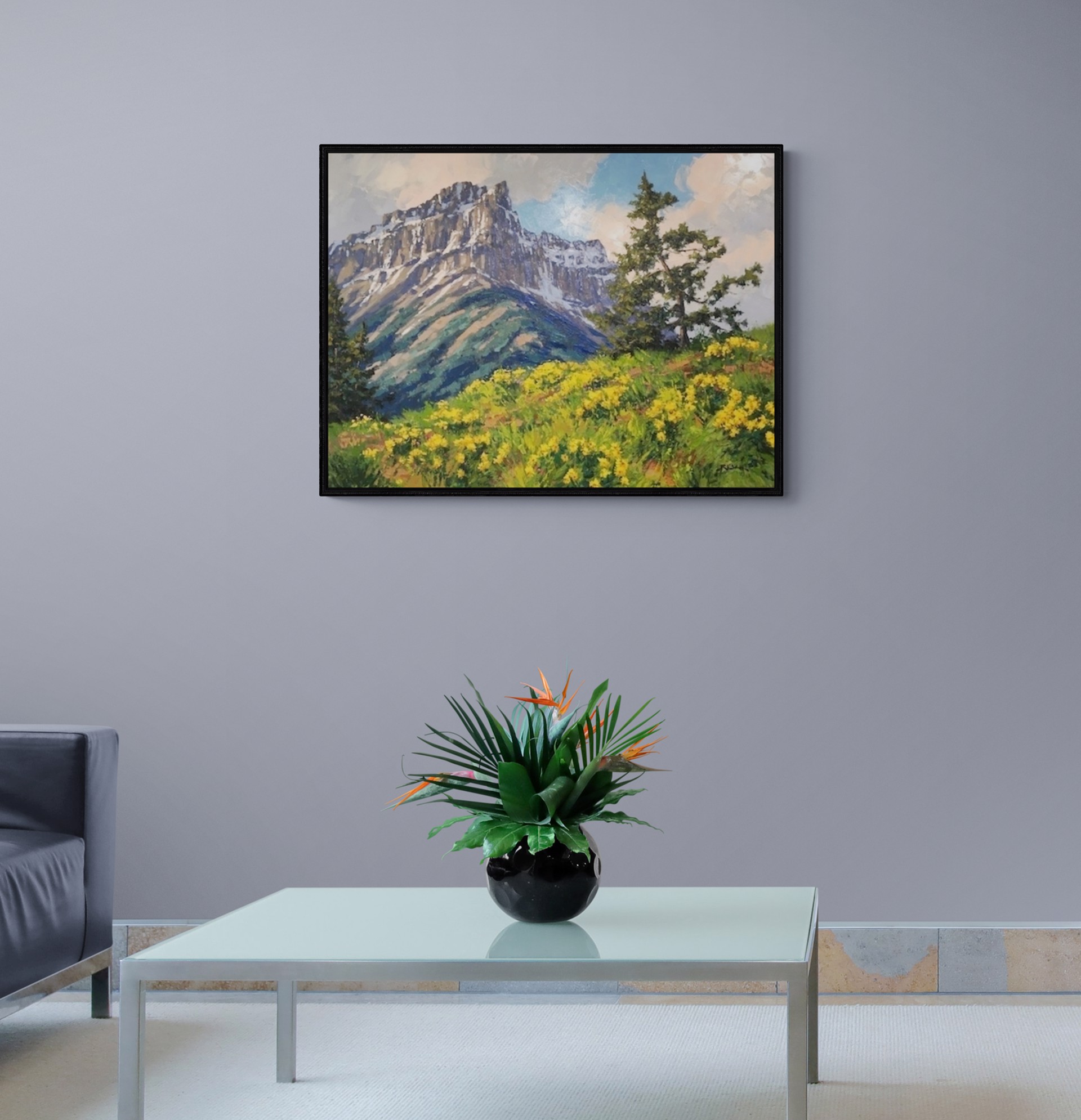 Anderson Peak by Robert E Wood