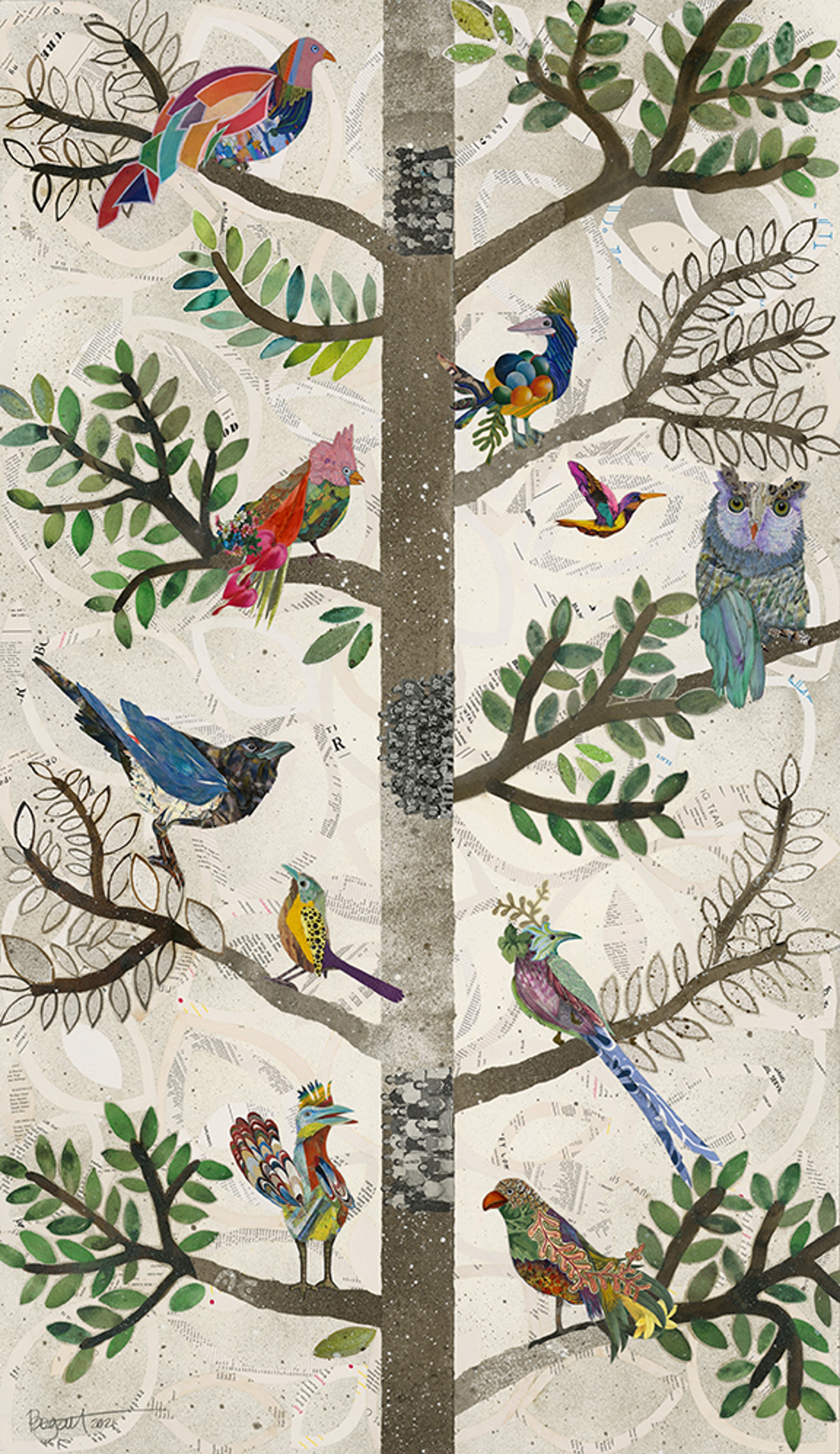 Tree of Life 6 by Brenda Bogart - Prints