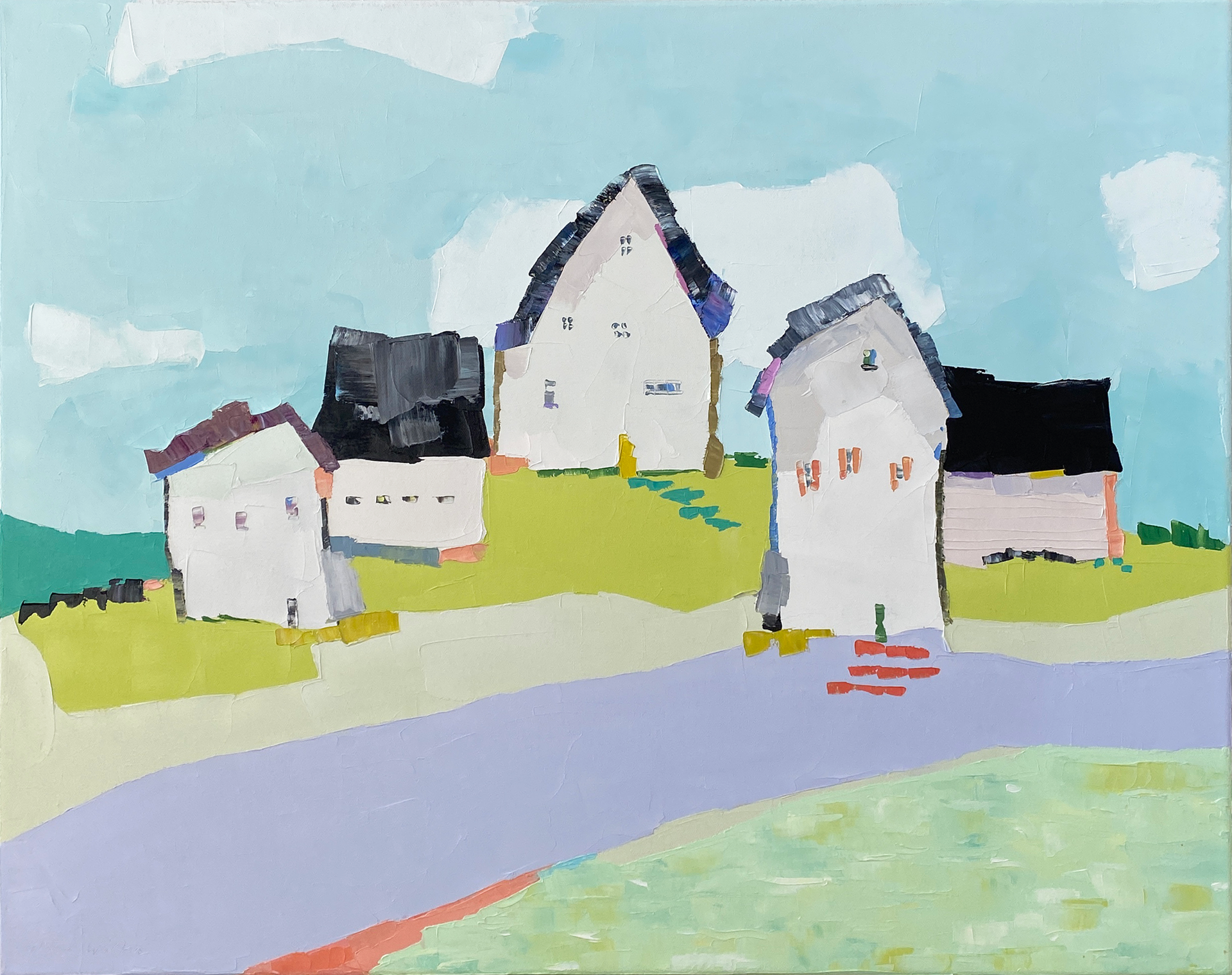 Neighborhood II by Donna Walker