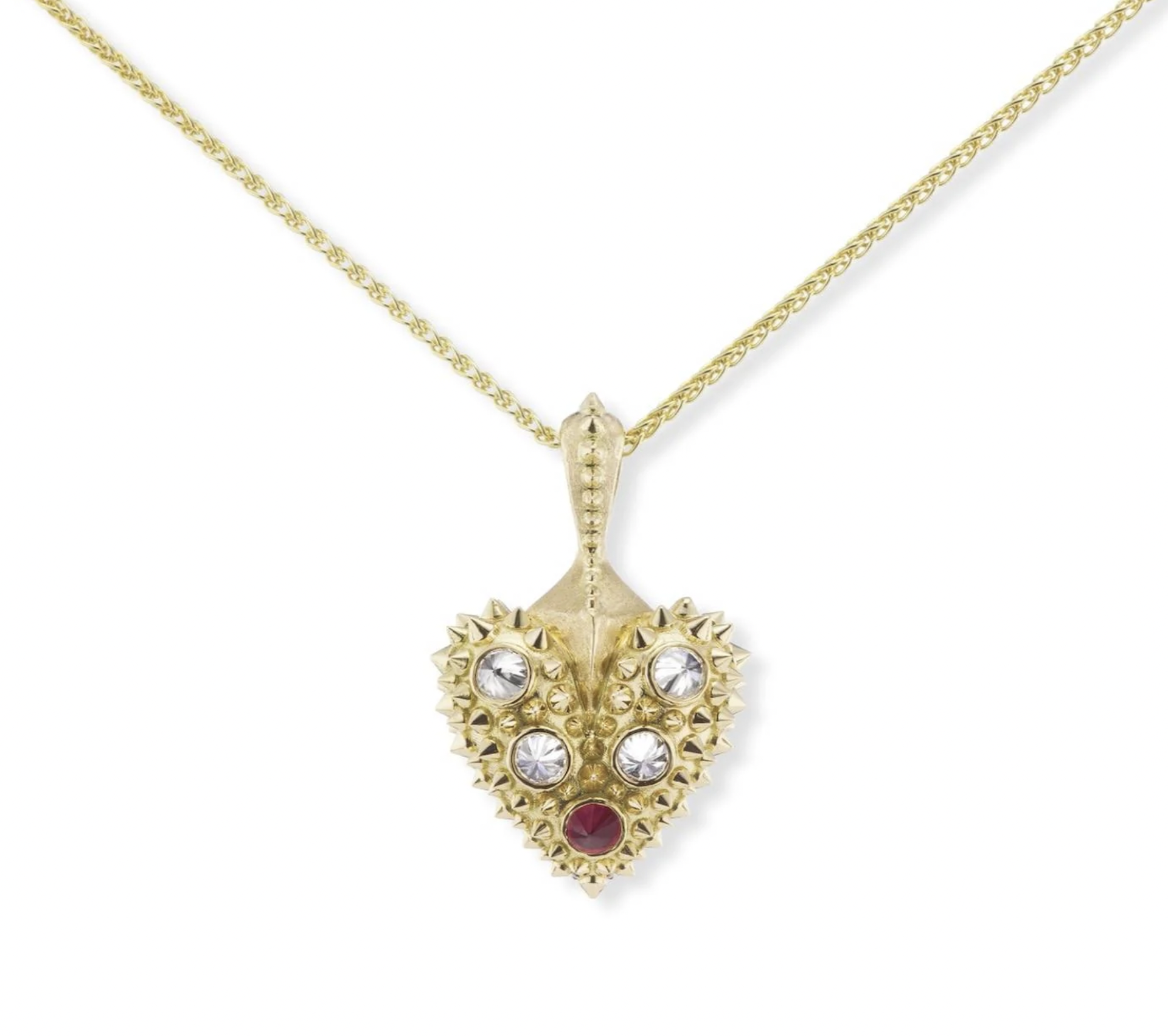 Pierce Your Heart Diamond Necklace by Ana Katarina