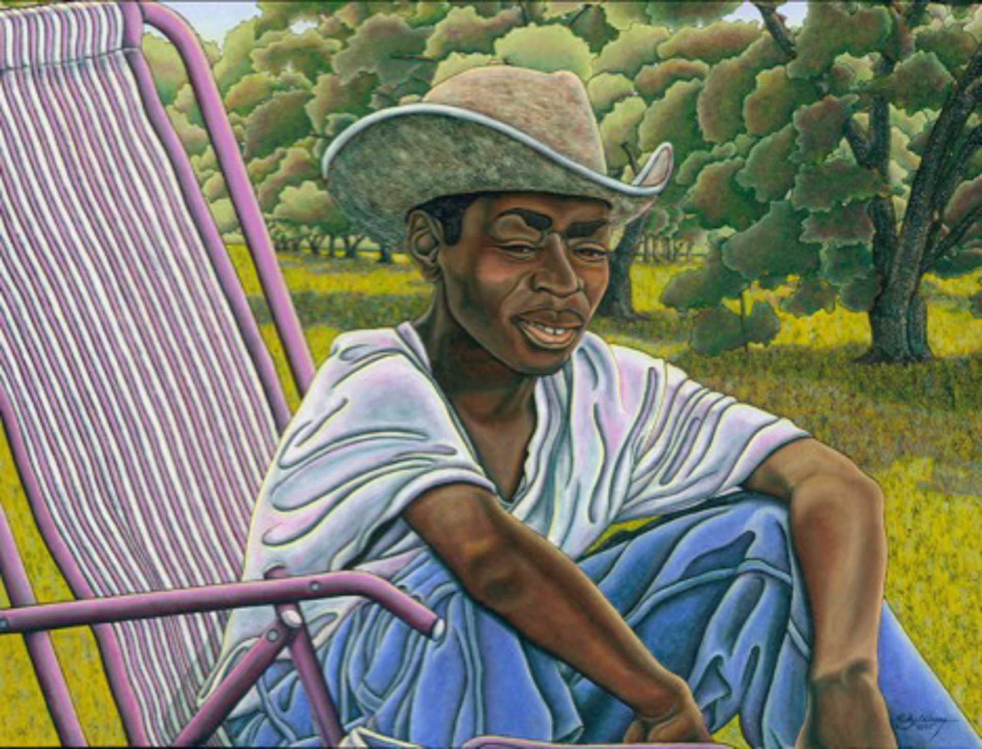 "Teenage Farmer" by Ricky Calloway