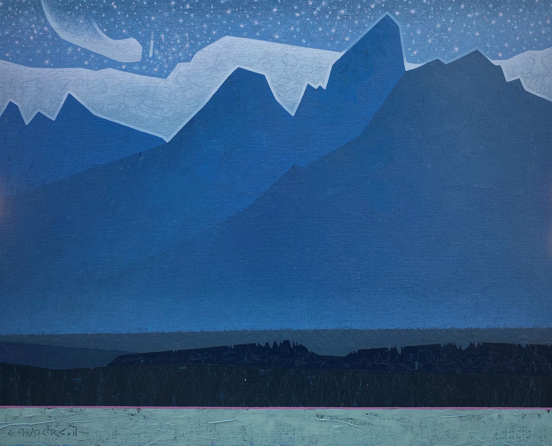 Teton Twilight by Luke Anderson