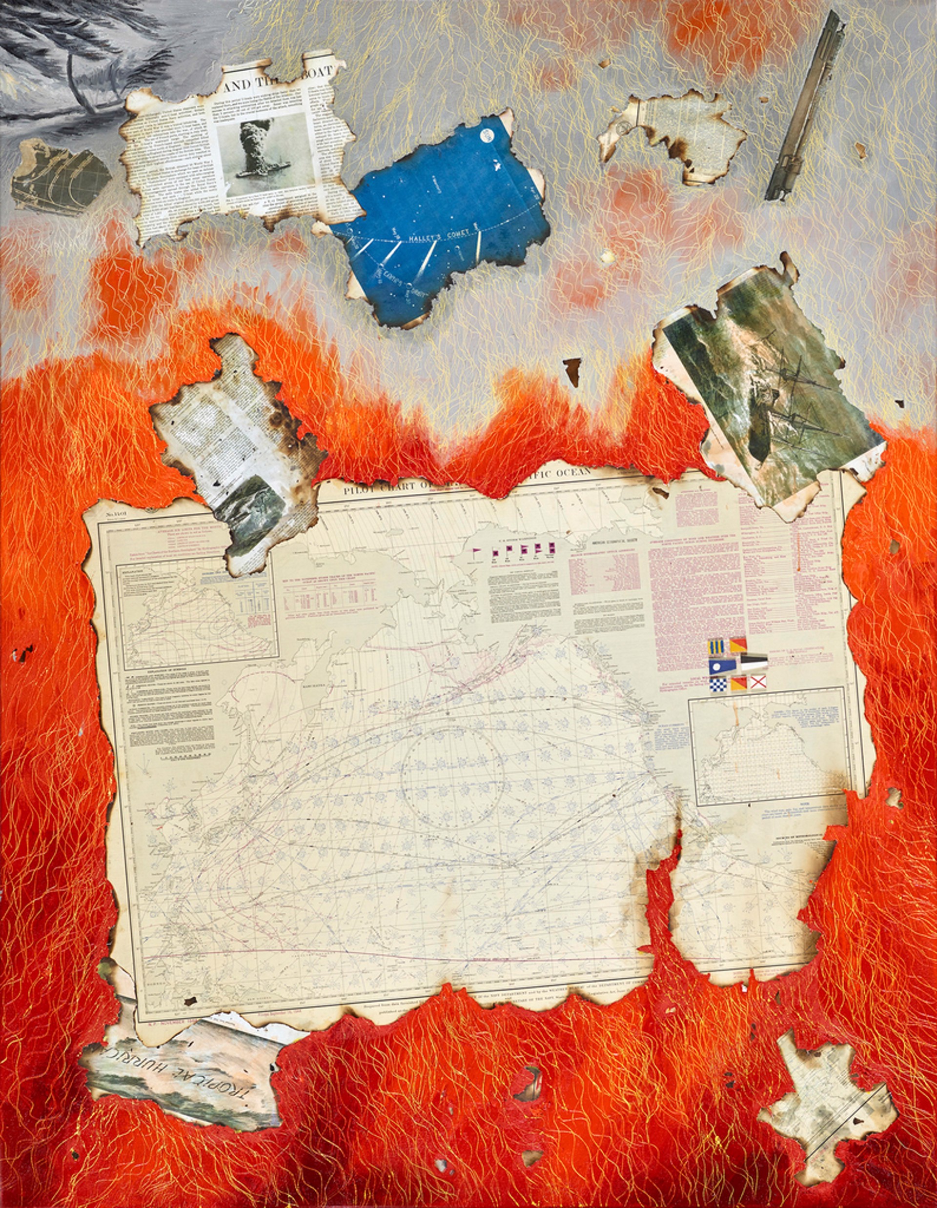 World Map I by Leigh Wen