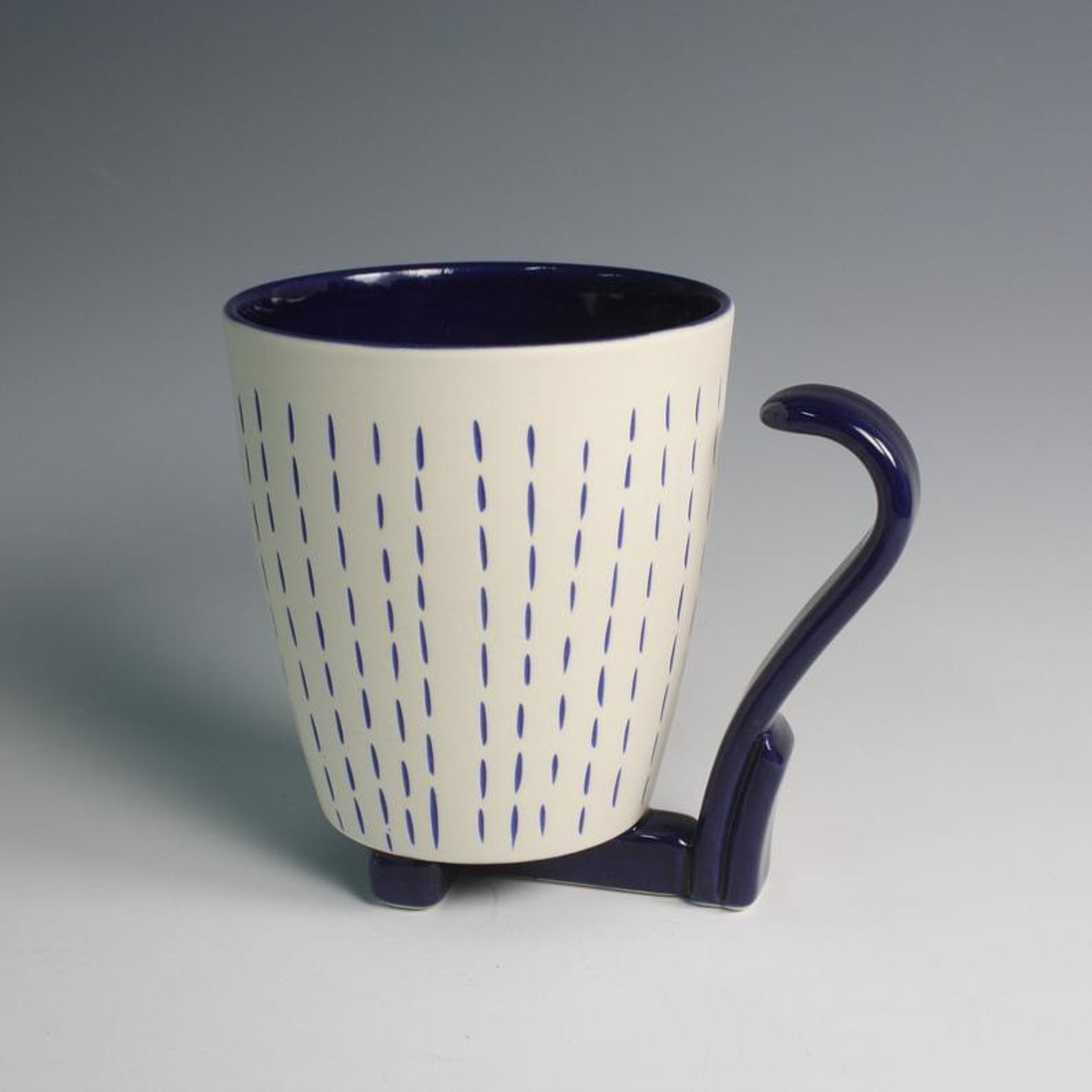 Mug (White/Blue) by Chris Casey