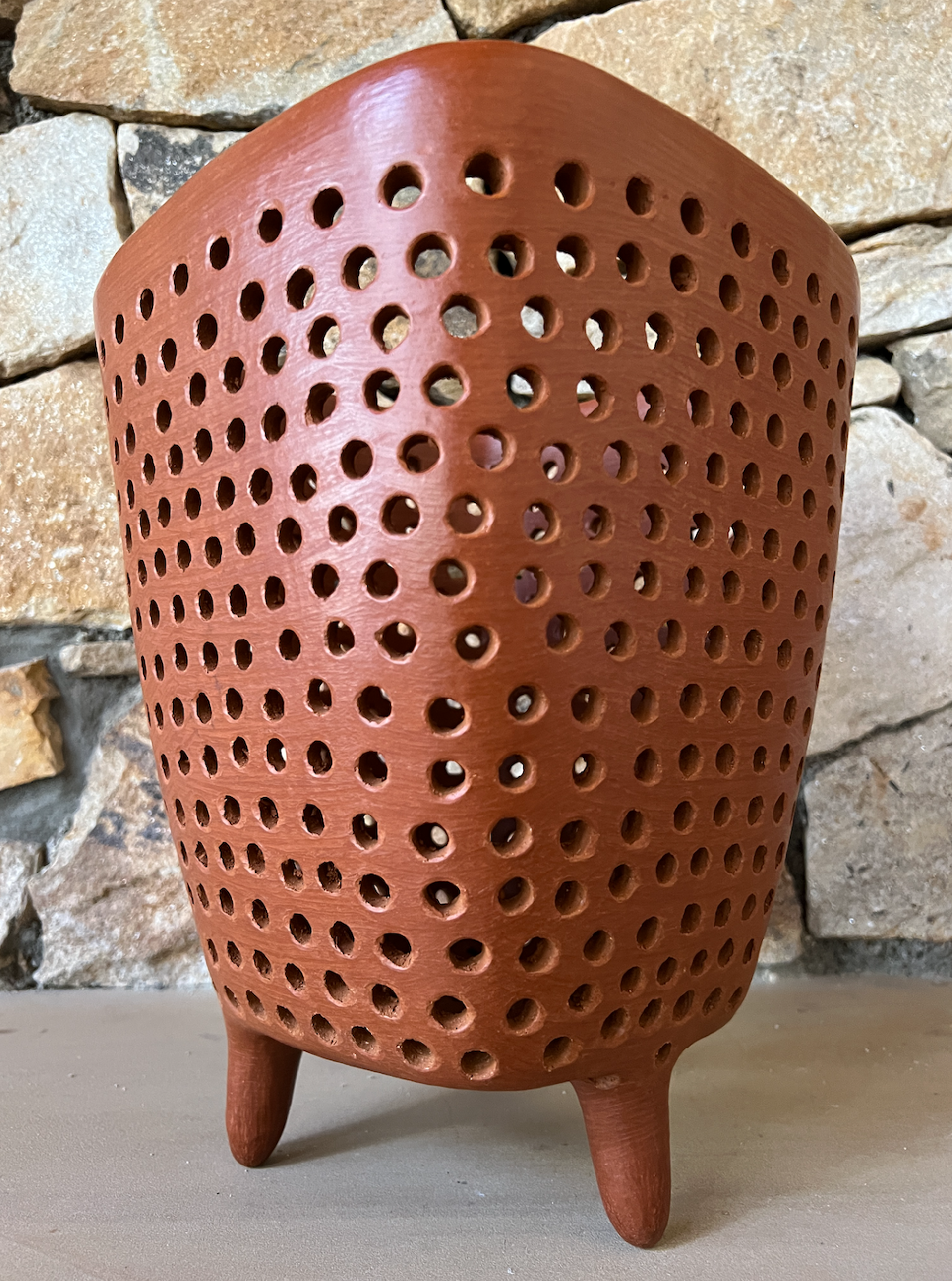 Large Red Sieve by Colectivo 1050
