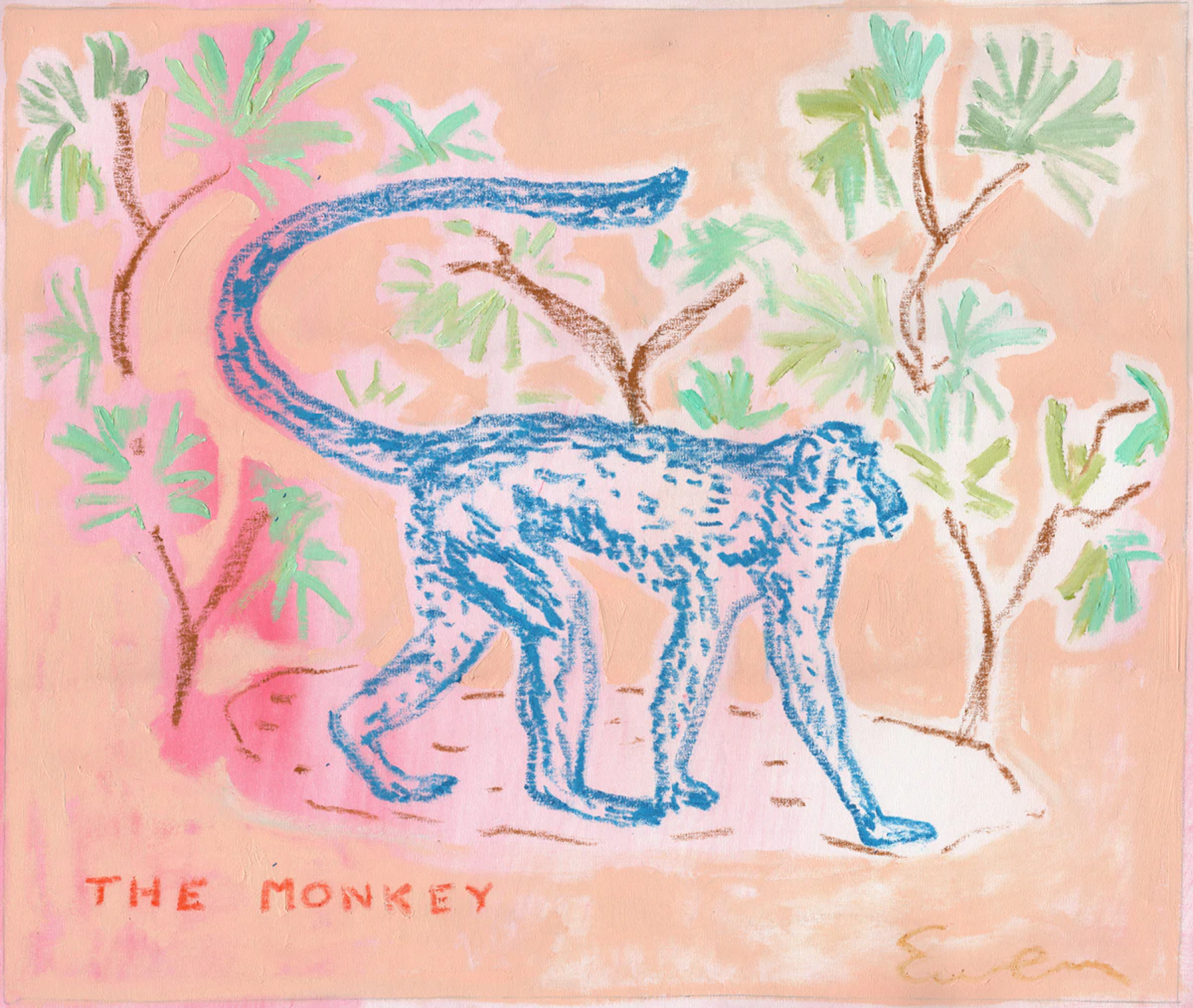 The Blue Monkey by Anne-Louise Ewen