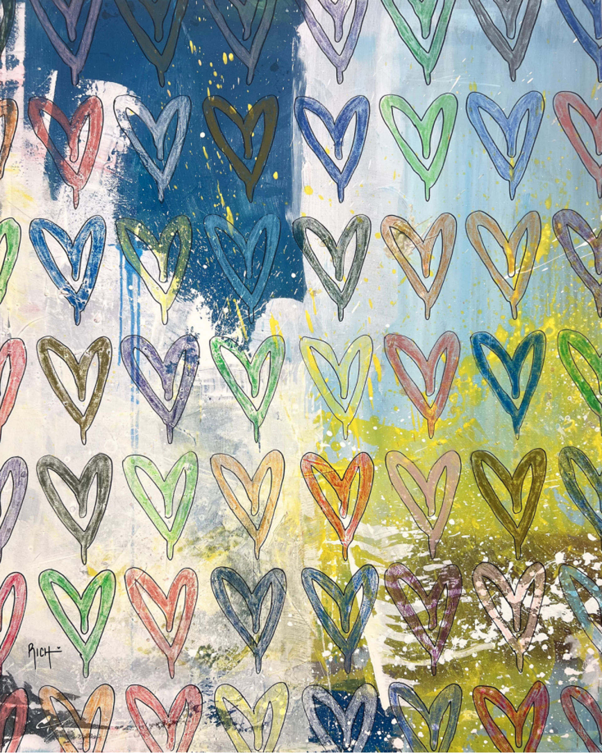 Pastel Hearts by Anthony Ricciardi