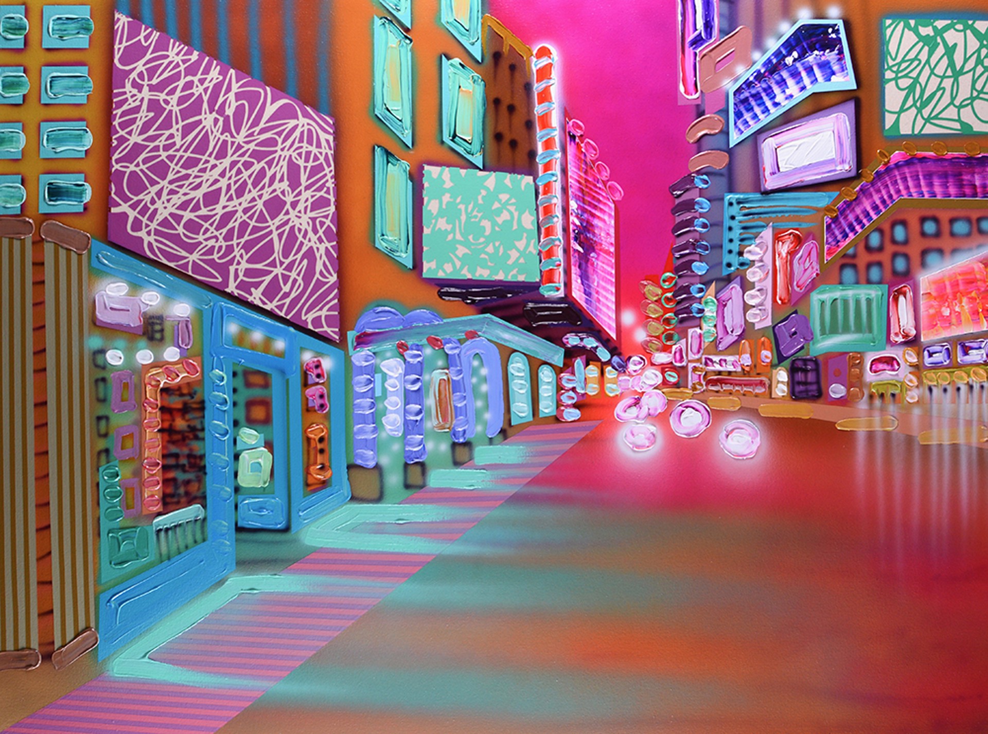 Neon Pink Dreams by Sheila Kernan